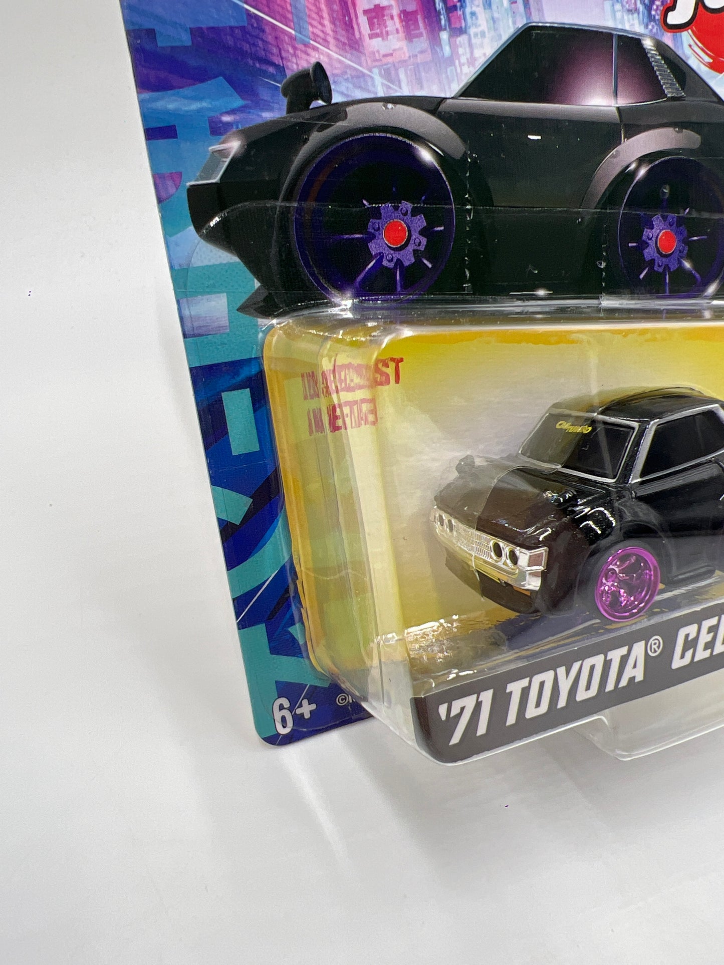 2025 MGA Car Tuned JDM Series 2 #7 71 Toyota Celica GT Black 178P
