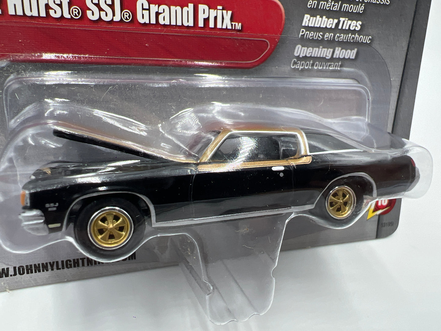 Johnny Lightning 2.0 Tomy Release #10 1972 Hurst SSJ Grand Prix Black/Gold