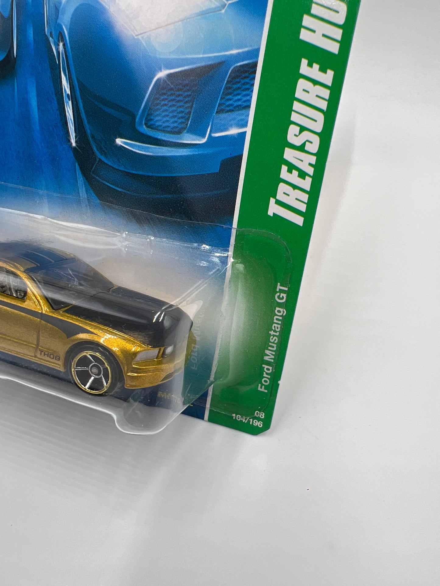 2008 Hot Wheels Treasure Hunts #164 Ford Mustang GT Gold
