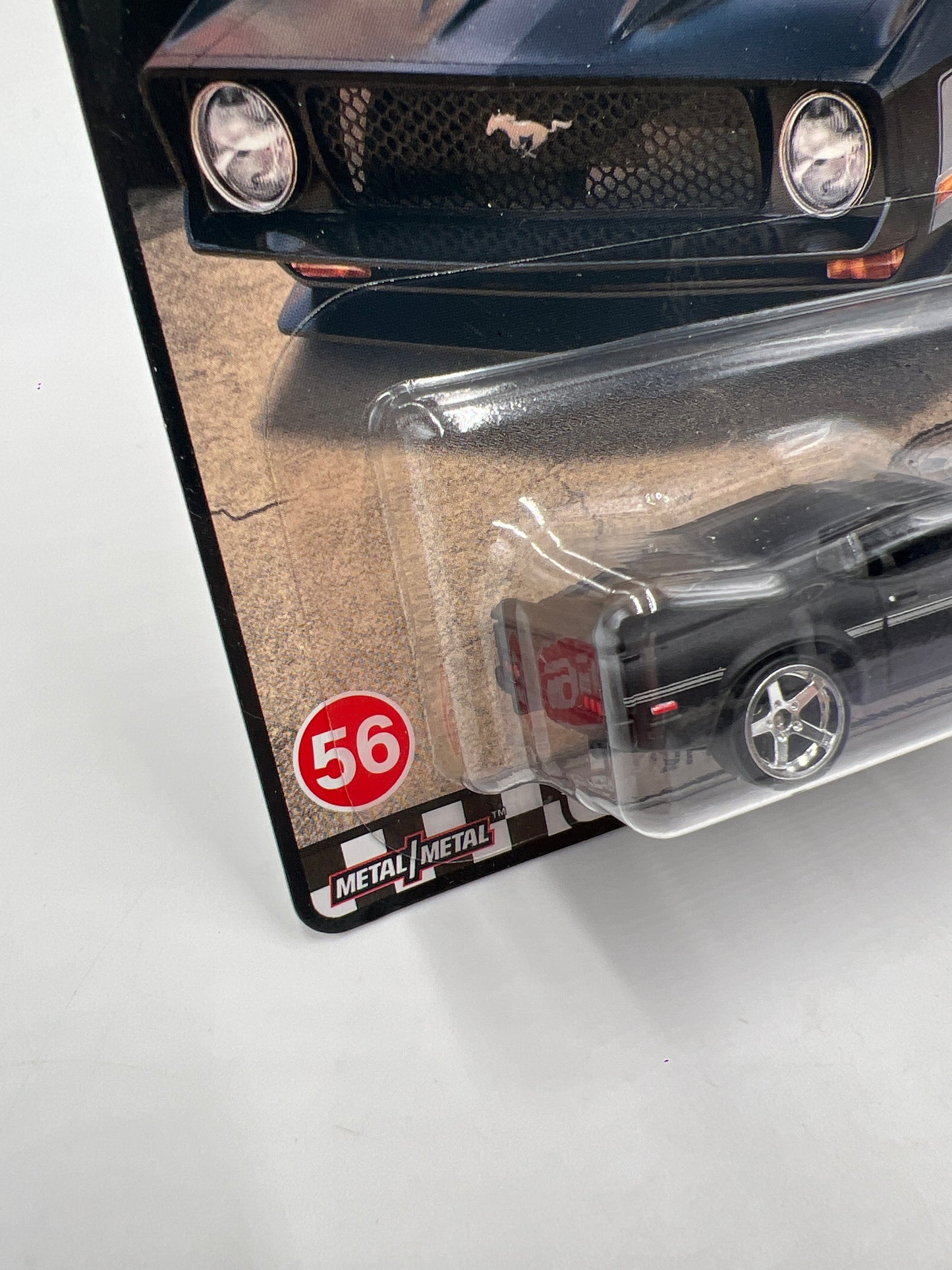 Hot Wheels Premium Boulevard #56 71 Mustang Mach 1 Matte Black 264C