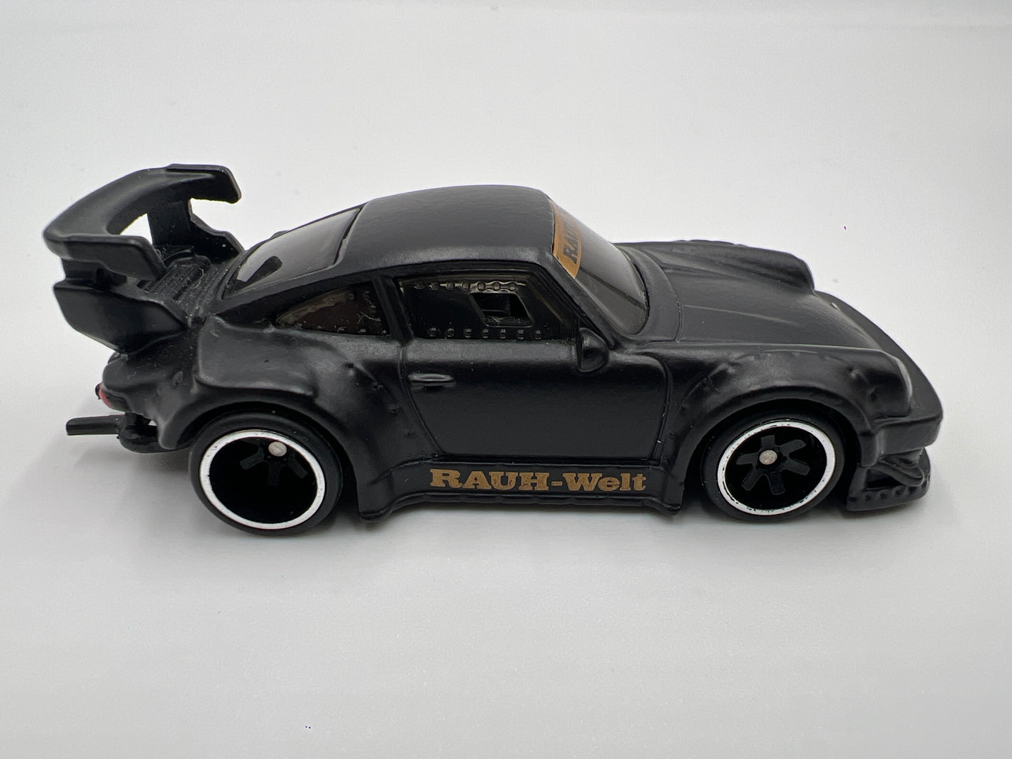 Hot Wheels Silhouettes Premium Porsche 930 RWB Matte Black Loose