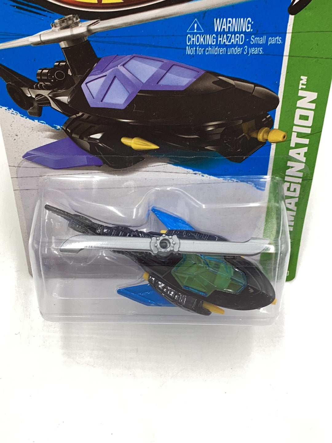 2013 Hot wheels #64 Batcopter 118A