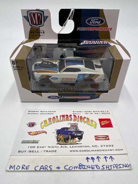 M2 Machines Ground Pounders 1969 Ford Mustang GT White R23