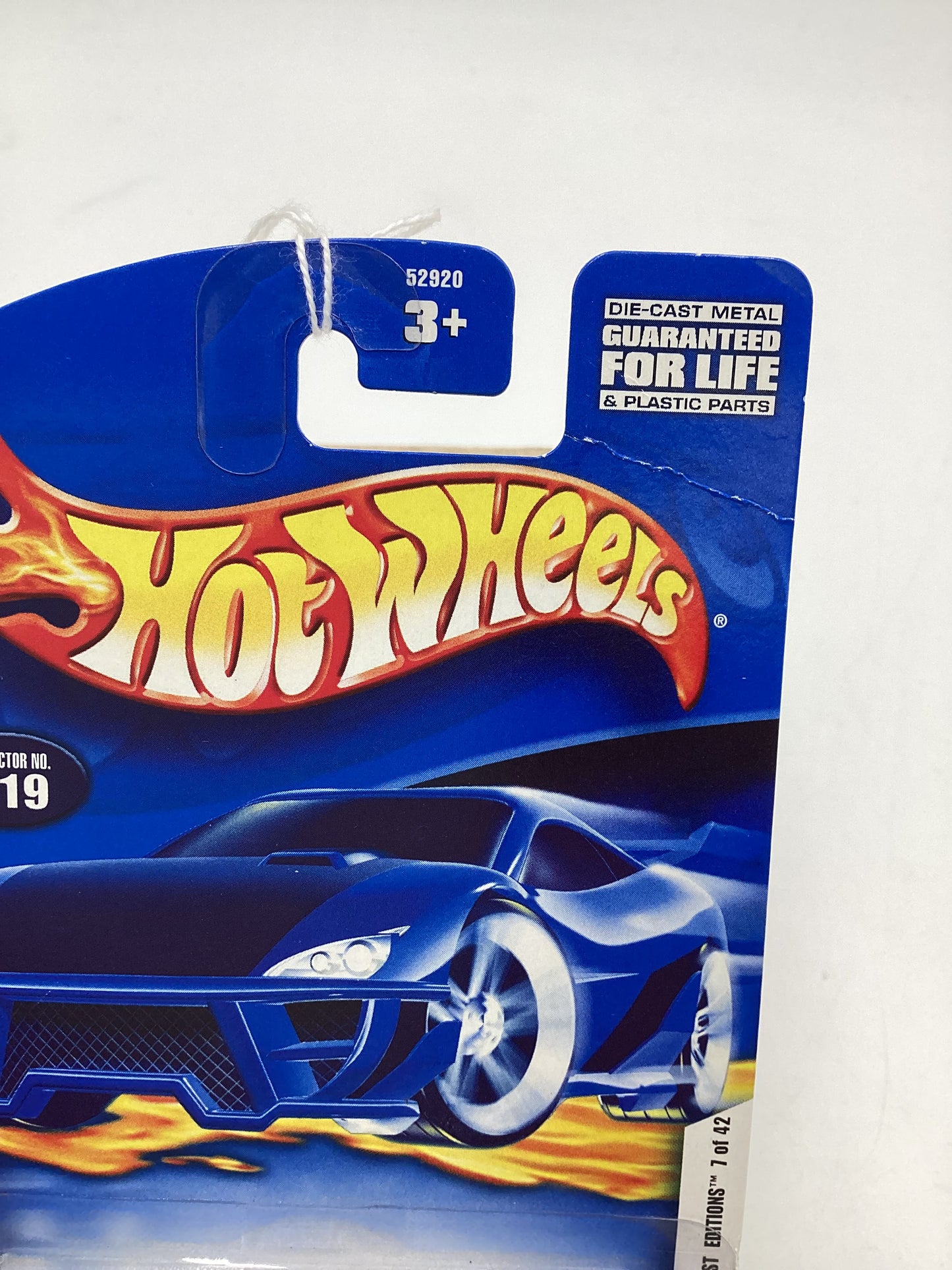 2002 Hot Wheels First Editions #019 Nissan Skyline *Bad Card* 82D