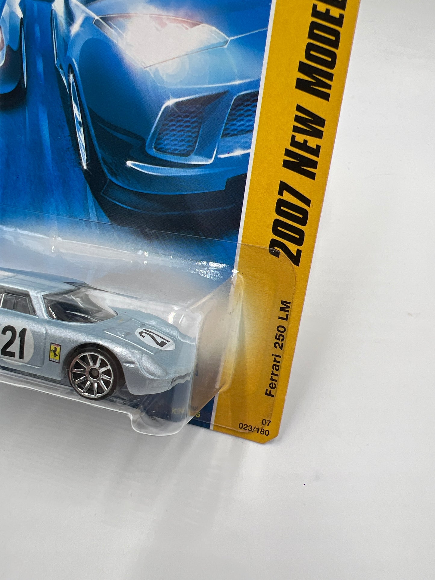 2007 Hot Wheels New Models #23 Ferrari 250 LM Blue/Silver SR