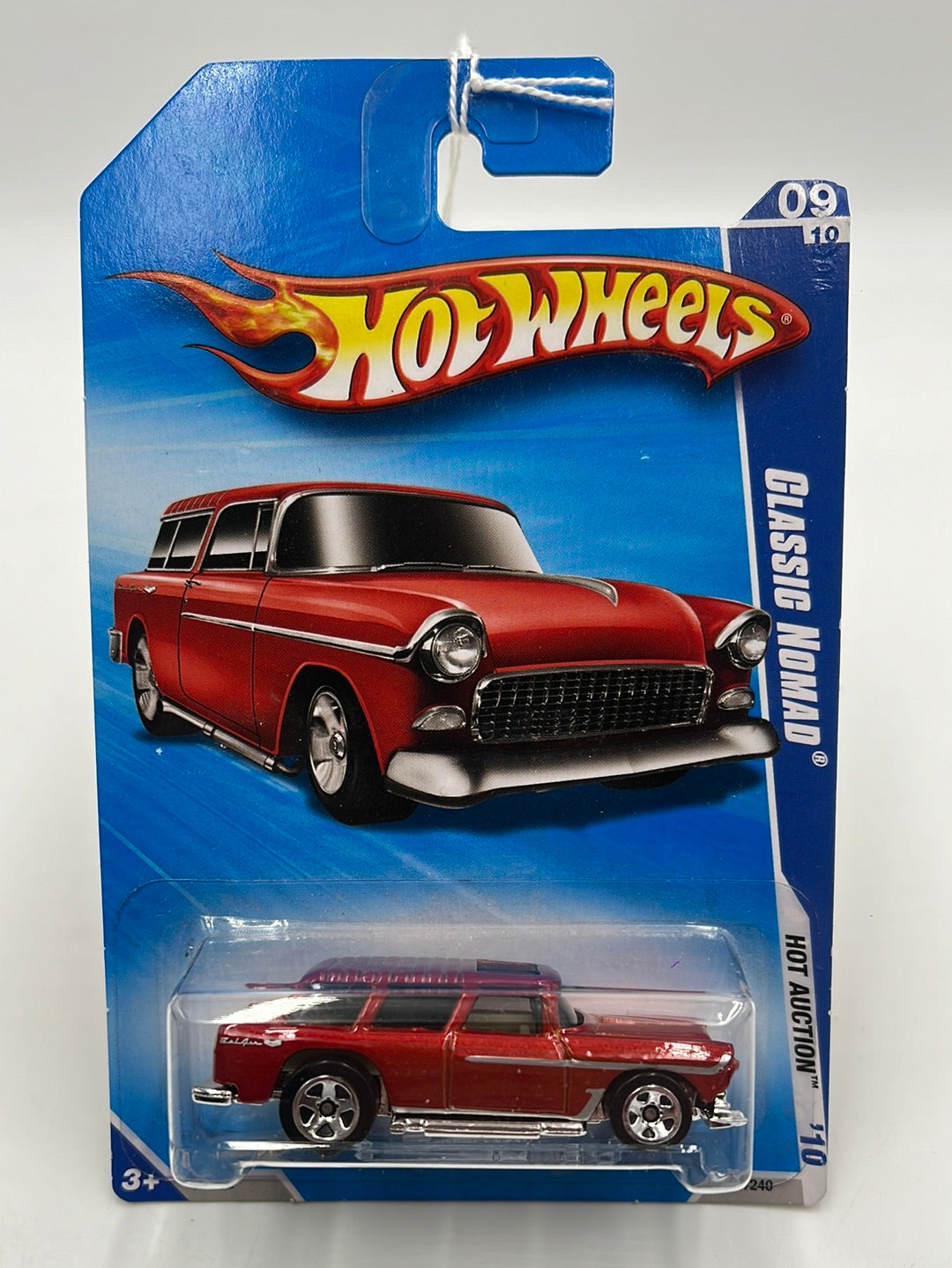 2010 Hot Wheels Hot Auction Classic Nomad Red 167/240 5F