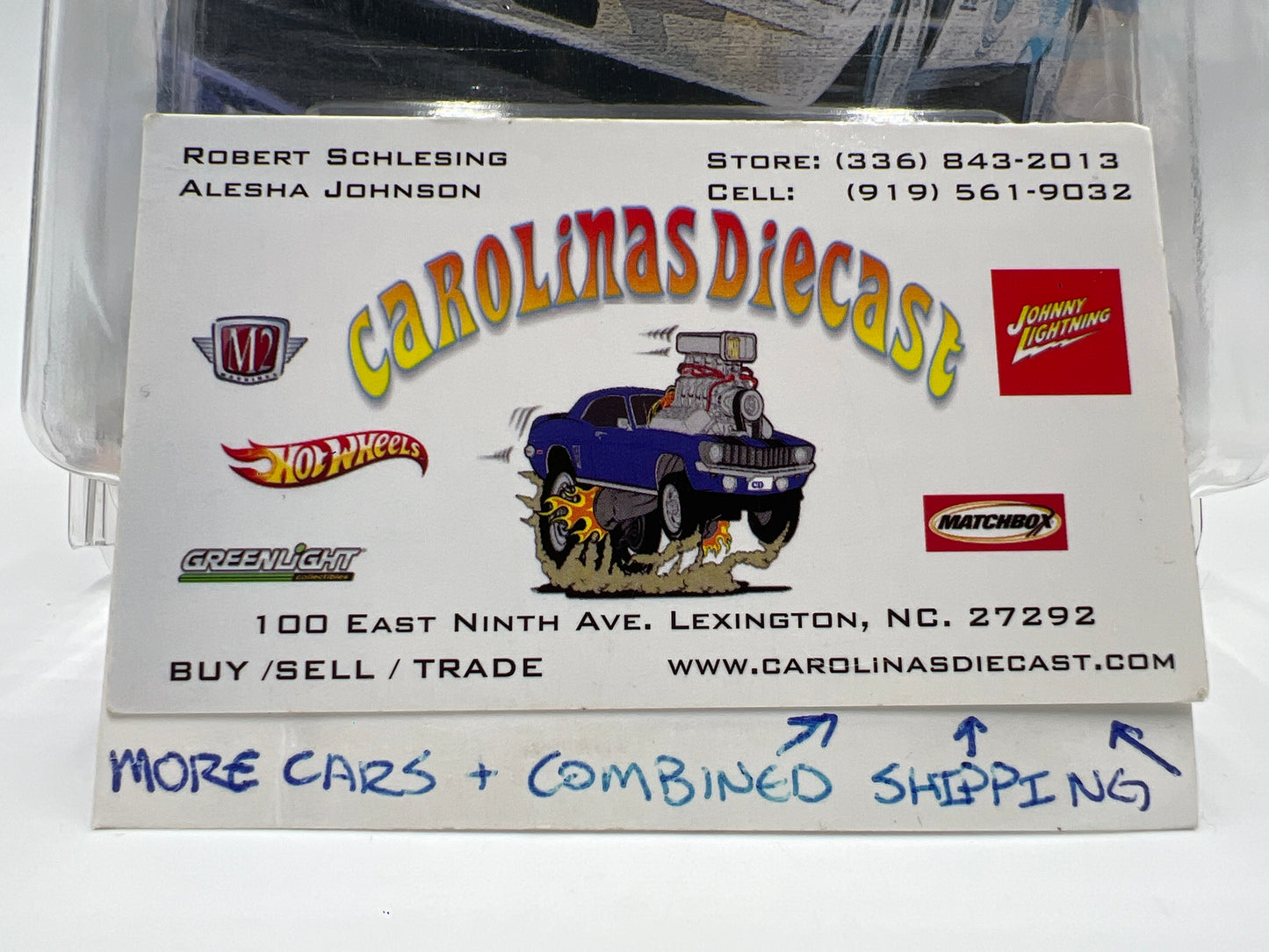 2020 Hot Wheels Car Culture Door Slammers #4 ERROR Backwards Facing BMW 2002 White W/Protector