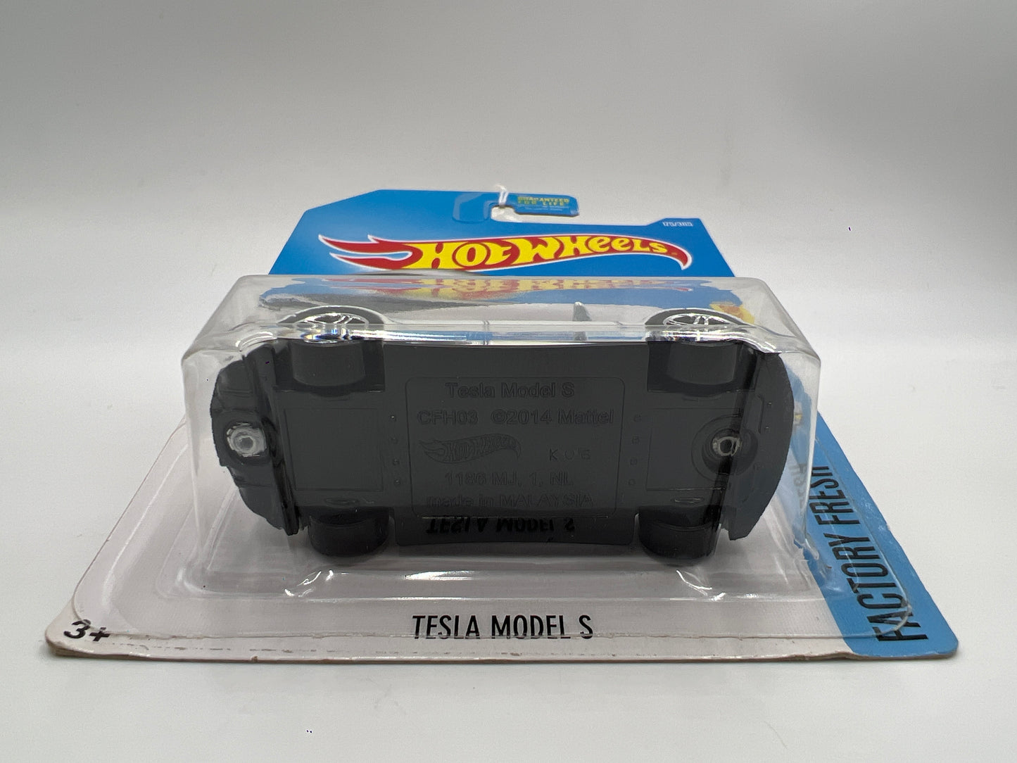 2017 Hot Wheels Factory Fresh #175 Tesla Model S White 50B