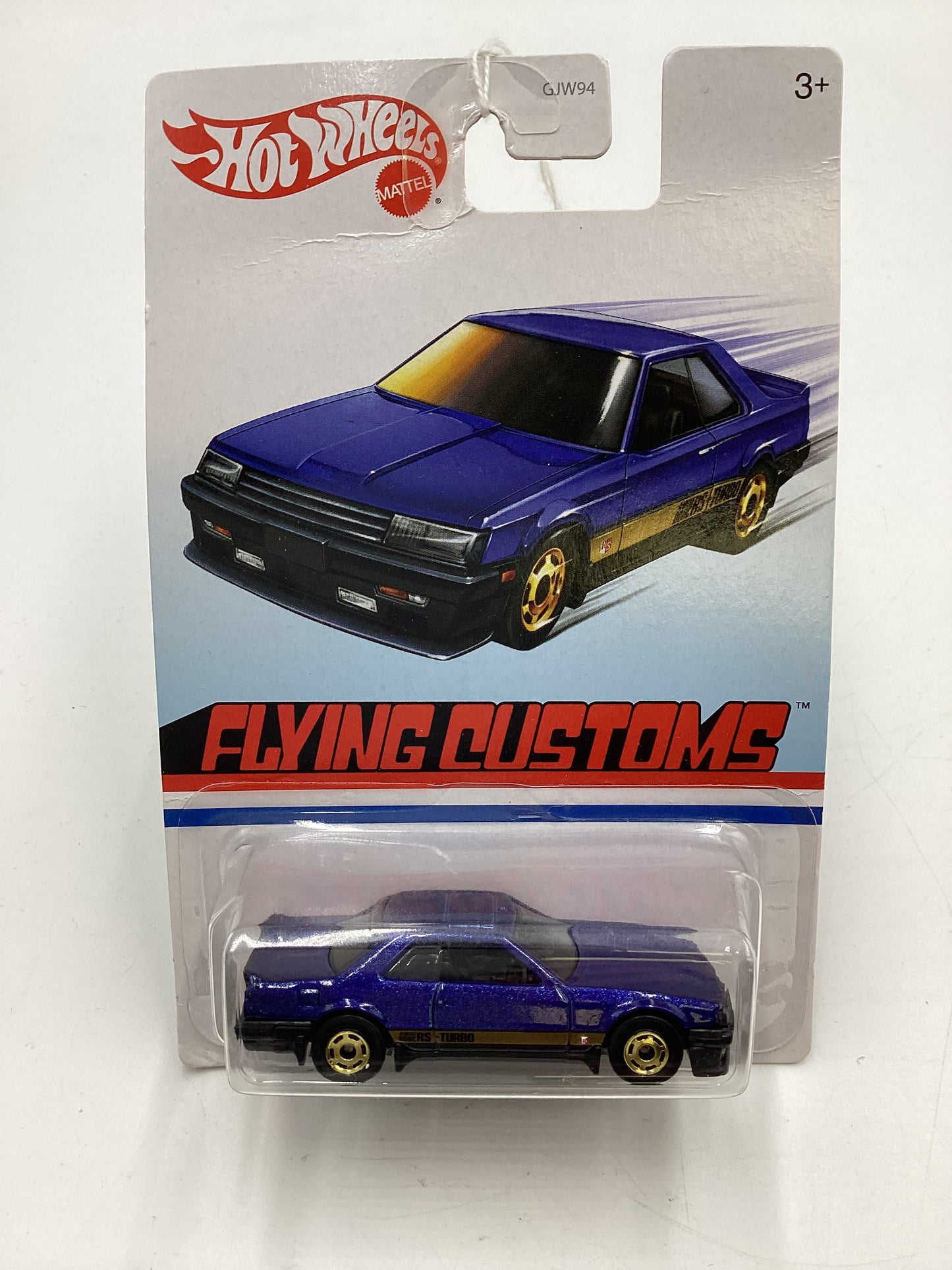 Hot Wheels Target Exclusive Flying Customs Nissan Skyline RS KDR30 Blue Bad Card