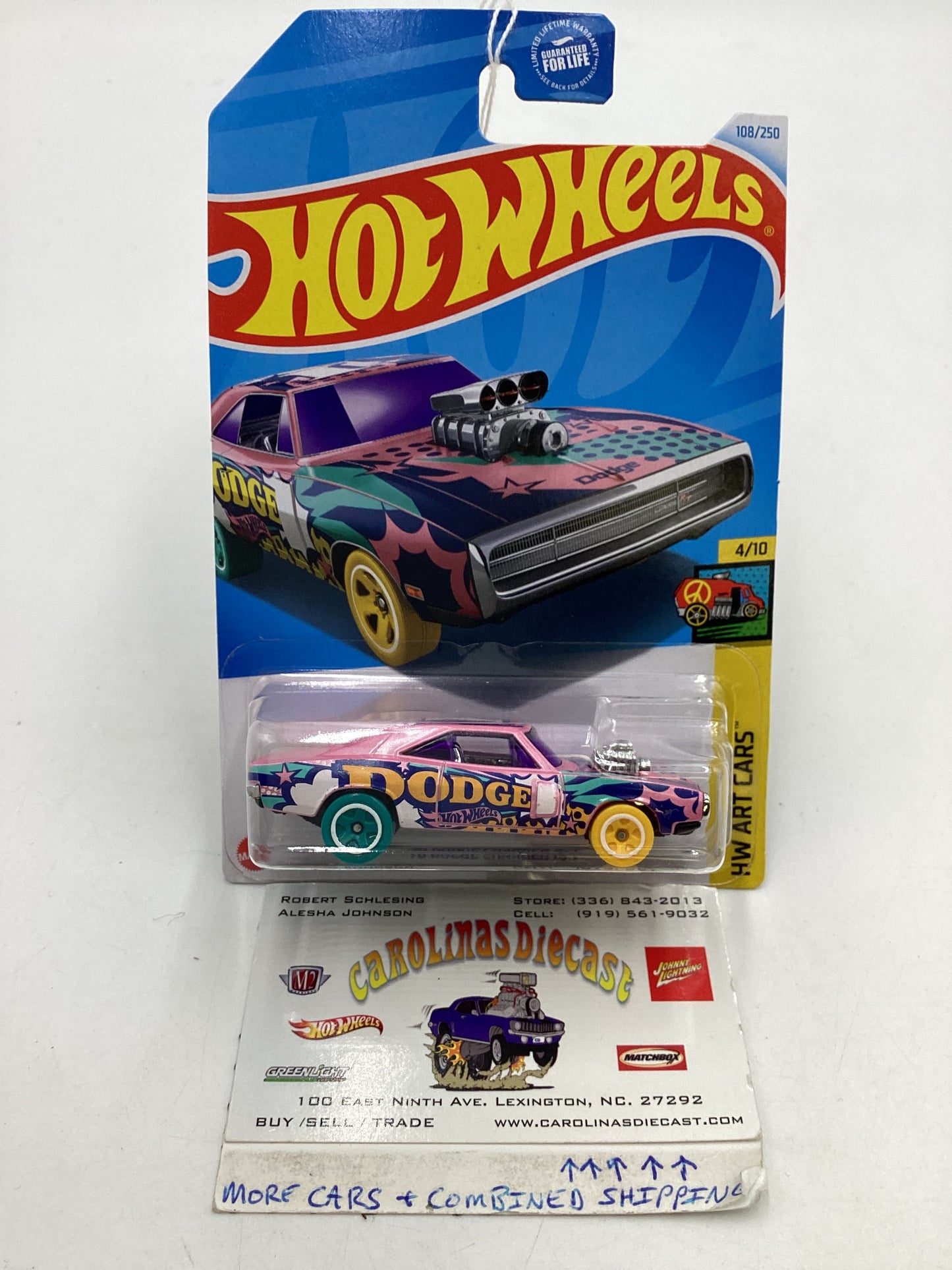 2024 Hot Wheels L case #108 70 Dodge Charger R/T