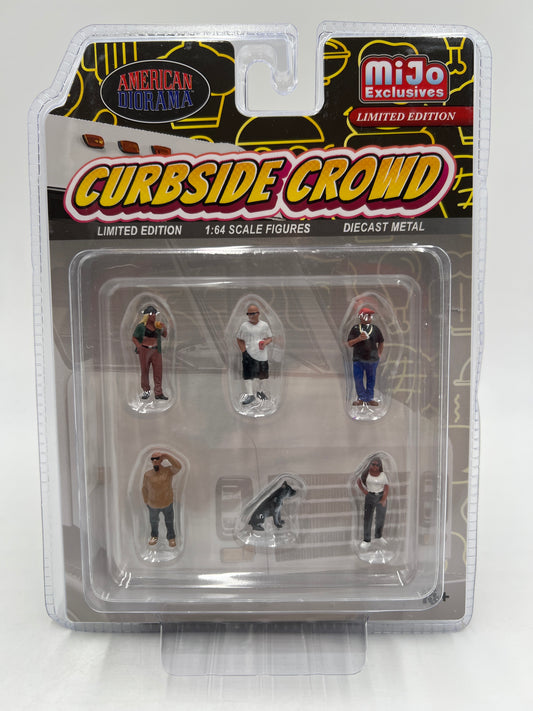 American Diorama MiJo Exclusives 1:64 Curbside Crowd 176E