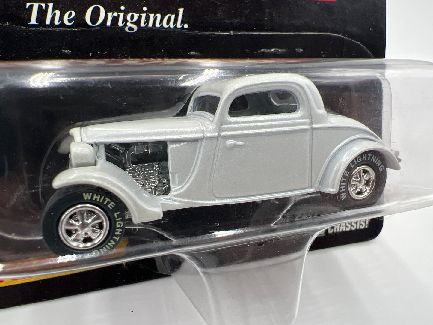 Johnny Lightning White Lightning Chase Hot Rods #306 Flathead Flyer Ford White 2