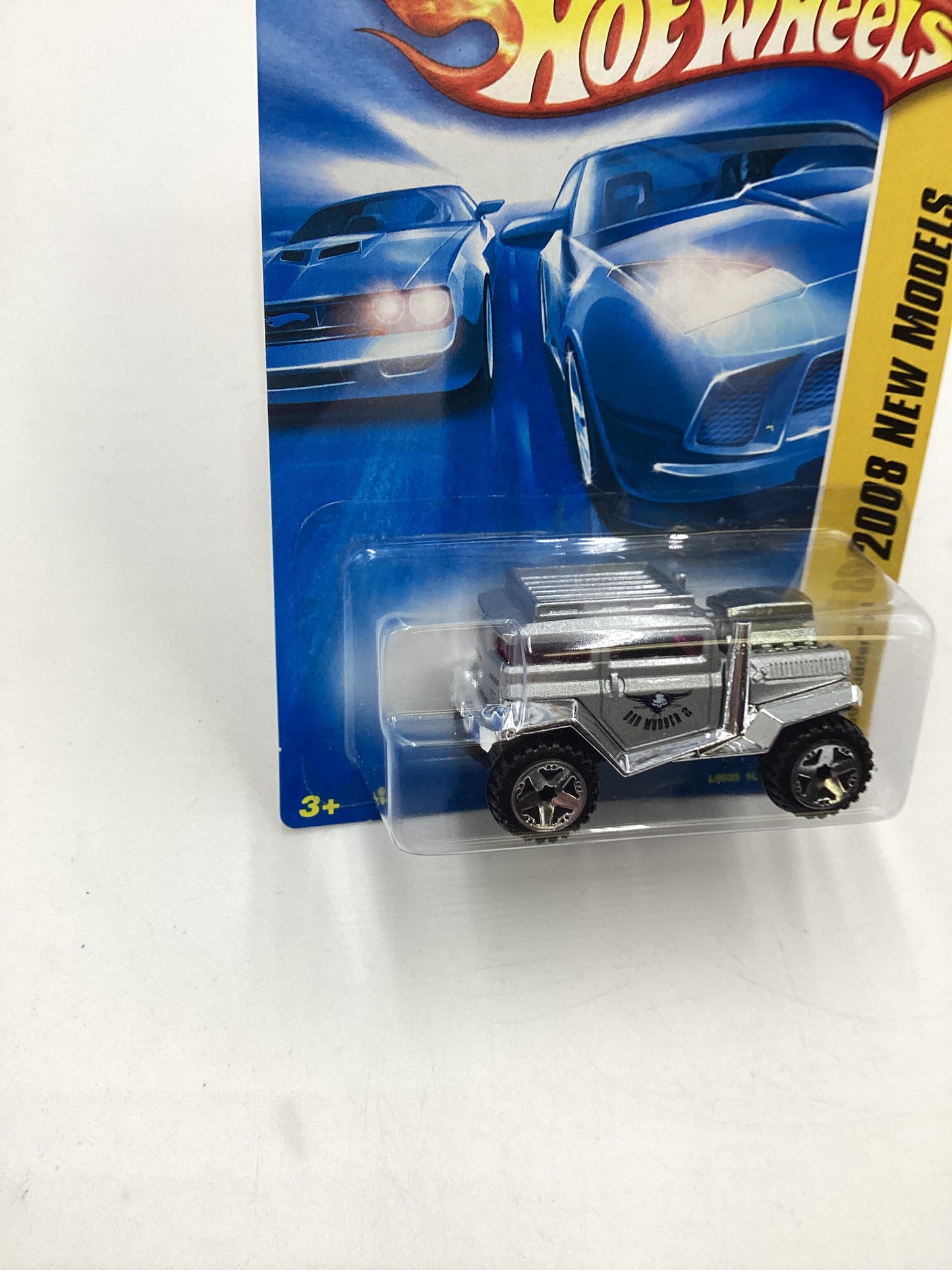 2008 Hot Wheels New Models #20 Bad Mudder 2 Silver 110i