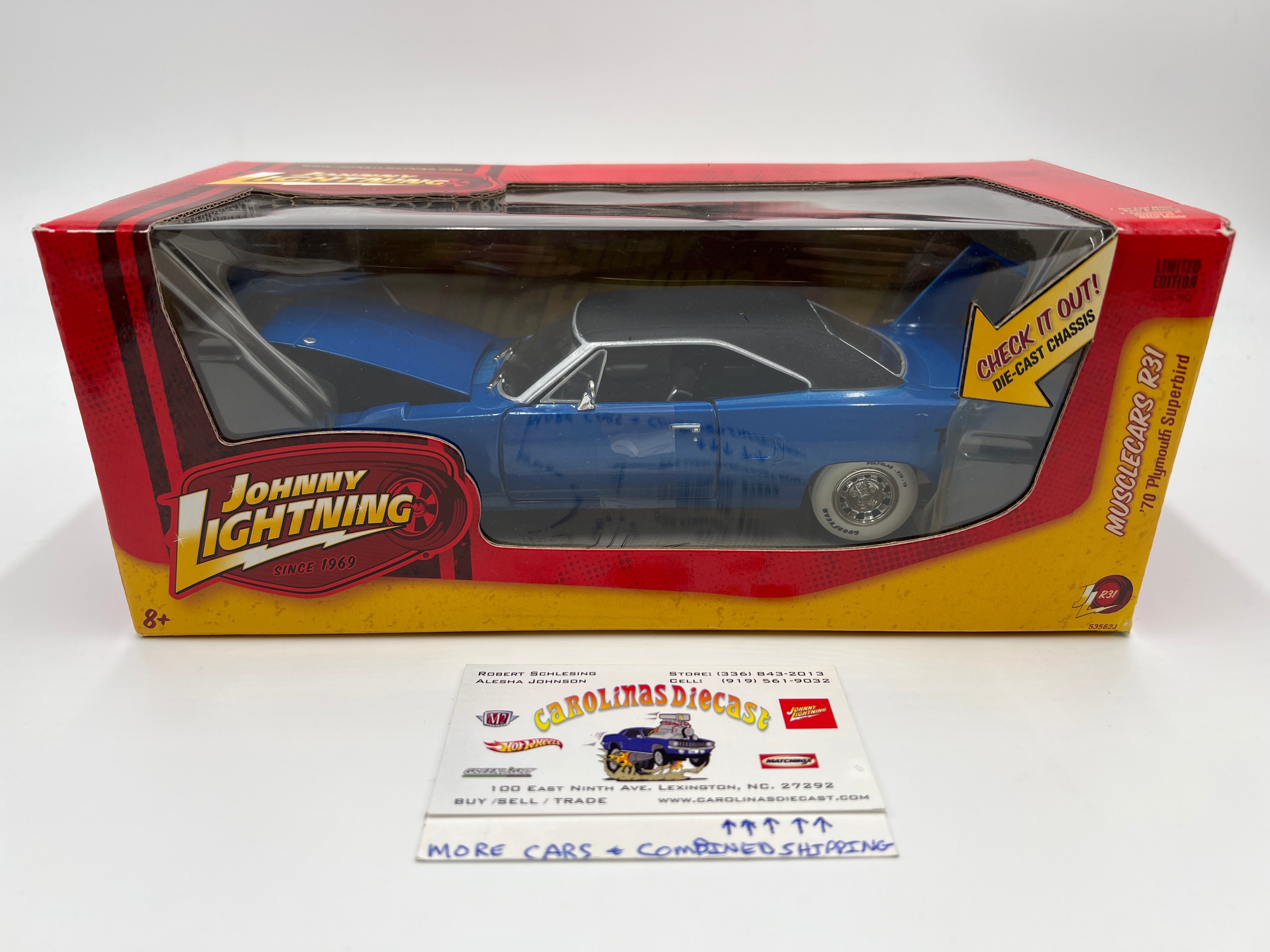 Johnny lightning white lightning chase shops