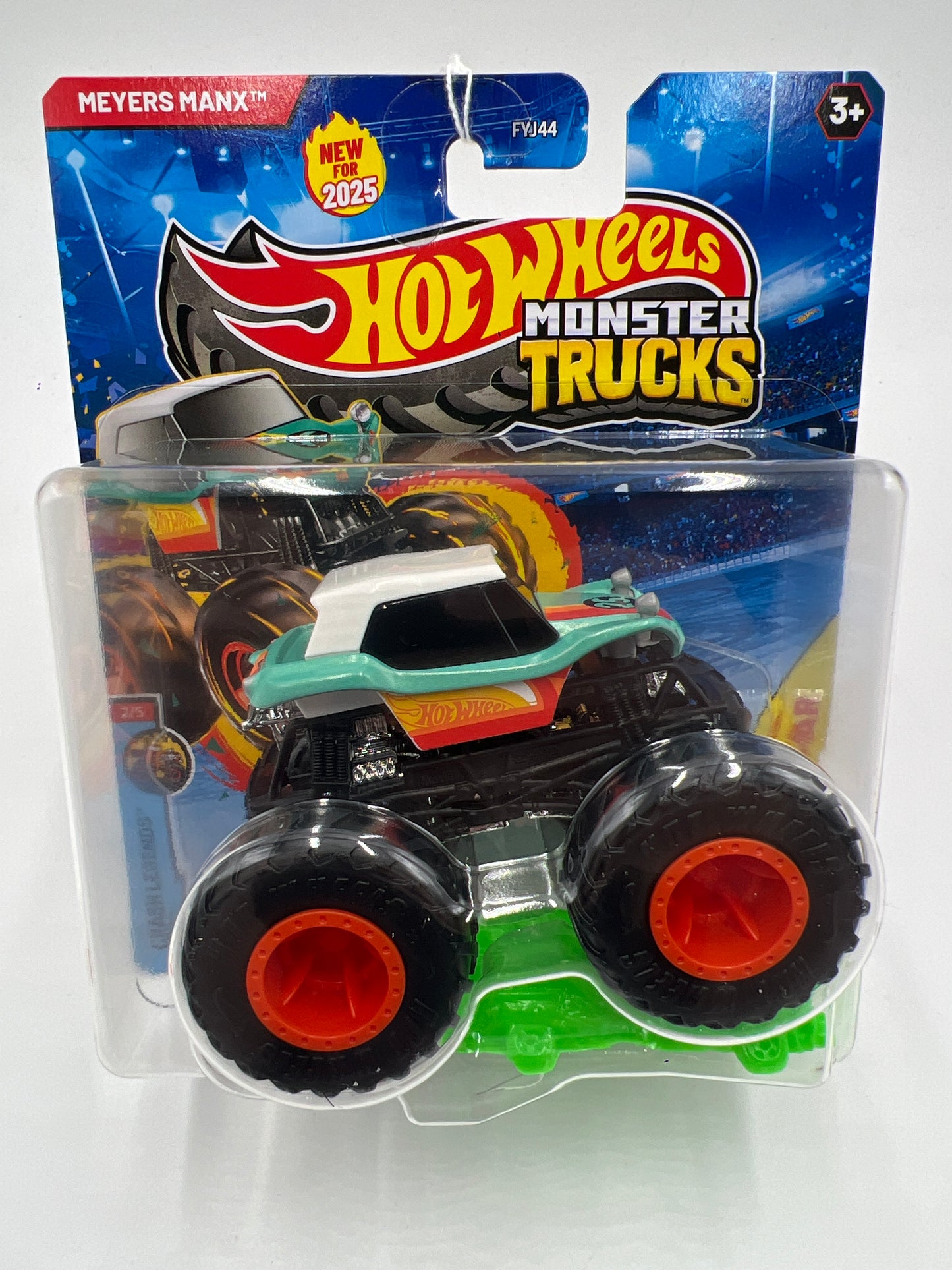 2025 Hot Wheels Monster Trucks Crash Legends #2 Meyers Manx 134F