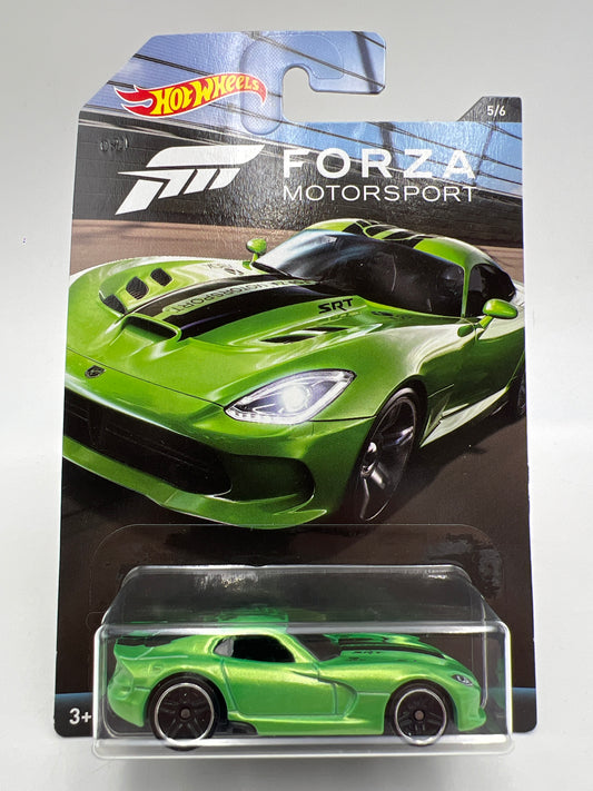 Hot Wheels Forza Motorsport #5 13 SRT Viper Green 161J