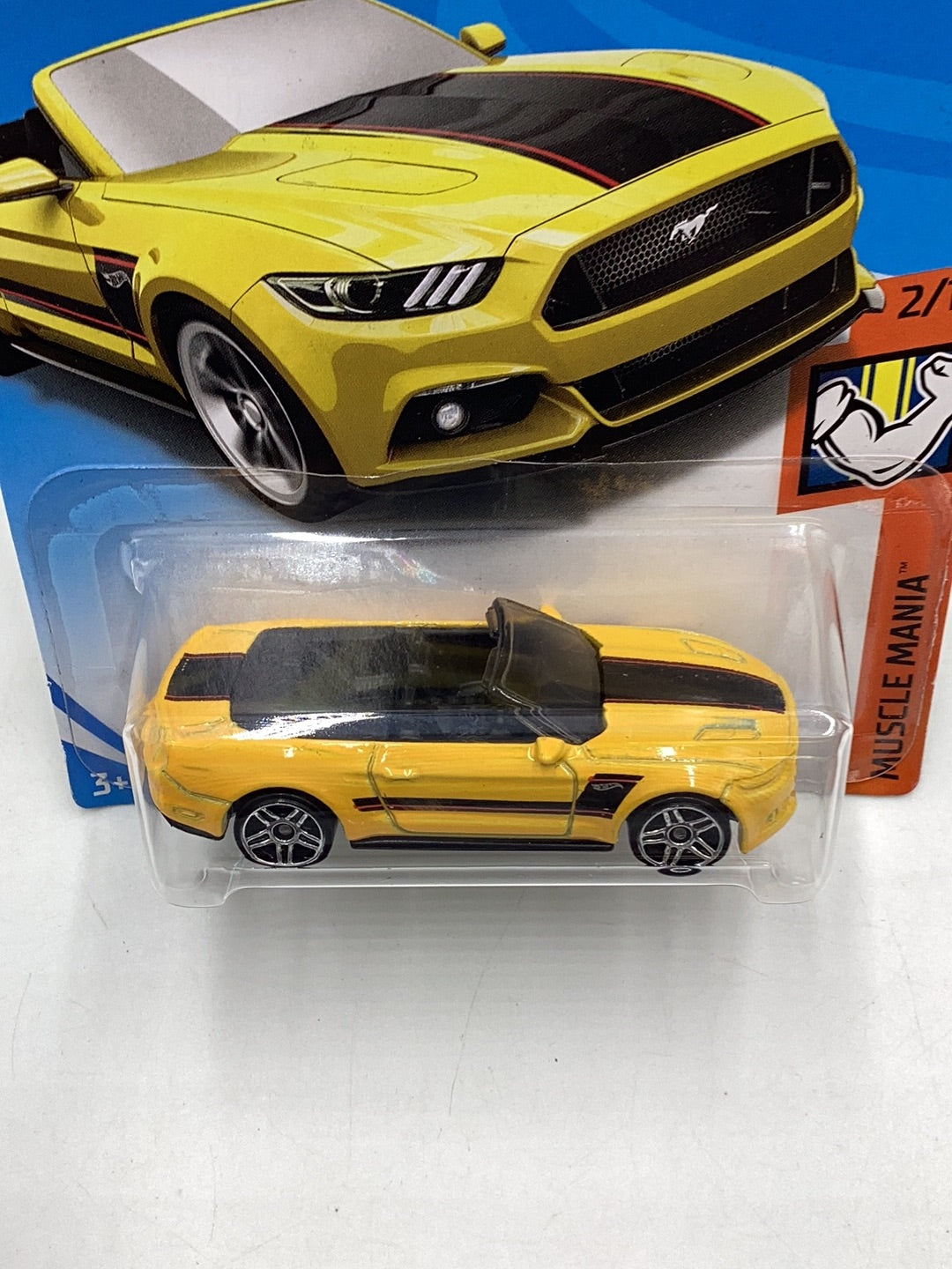 2018 Hot Wheels #168 2015 Ford Mustang GT Convertible 23G