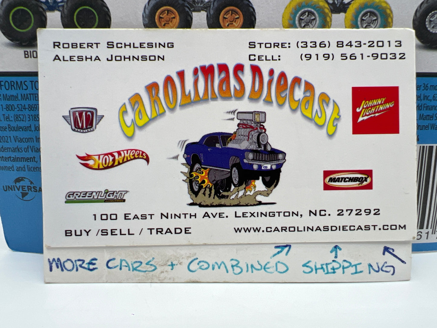 2021 Hot Wheels Monster Trucks Crash Legends #52 Mercedes-Benz Unimog 133C