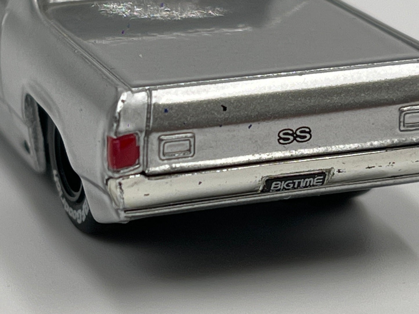 Jada Toys Big Time Muscle 1970 Chevy El Camino Silver Loose