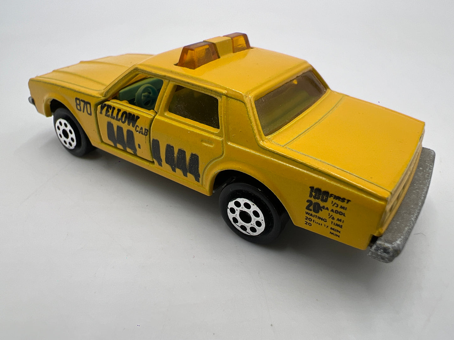 Majorette No. 240 Chevrolet Impala Taxi Yellow Loose