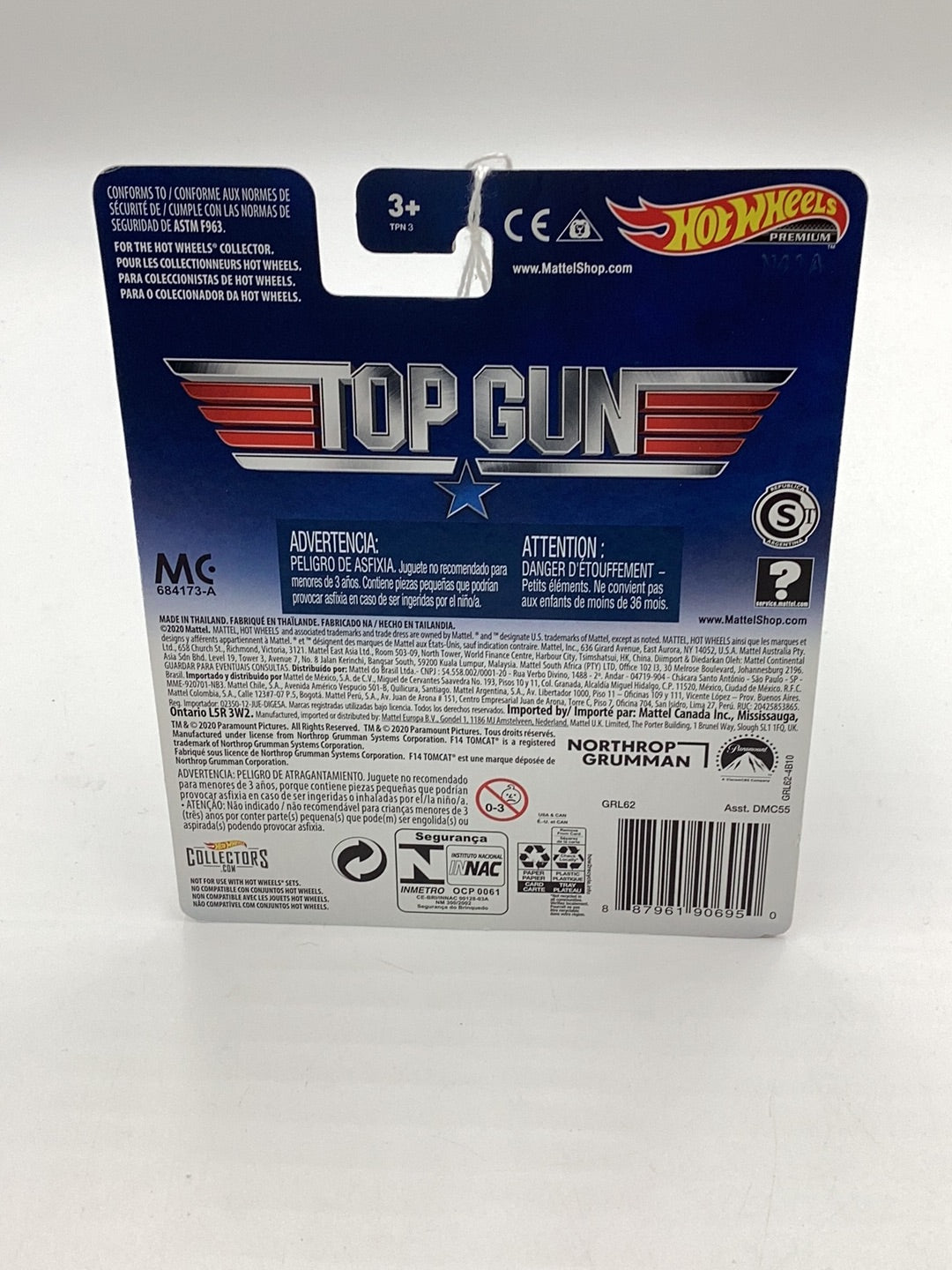 Hot Wheels Premium Top Gun Grumman F-14 Tomcat 265i
