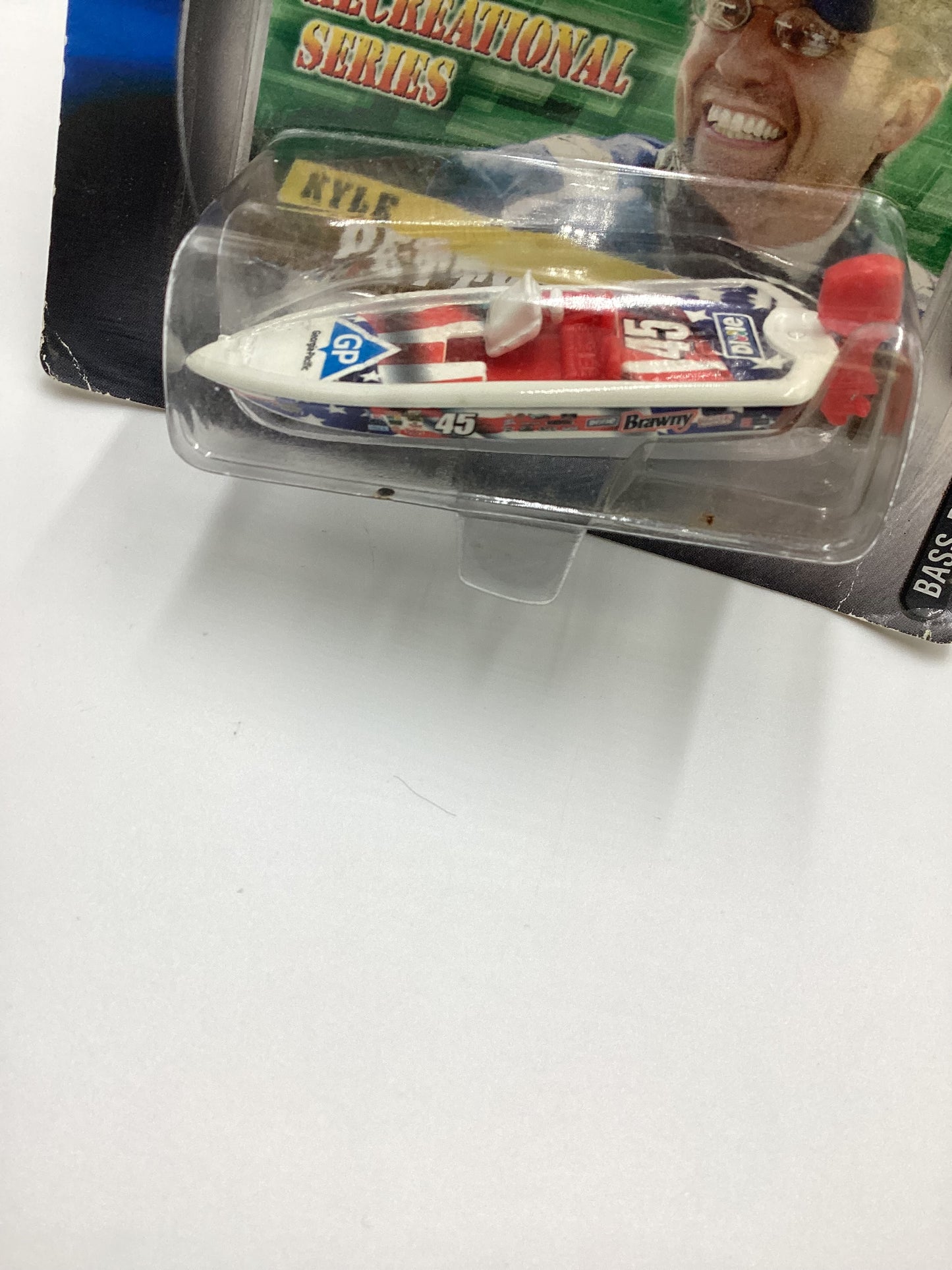 Hot Wheels Racing Recreational Series Bass Boat Kyle Petty