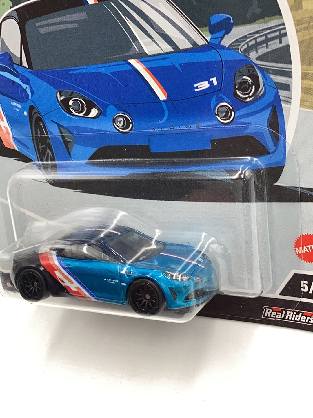 2022 Hot wheels car culture Auto Strasse Alpine A110 5/5 256E