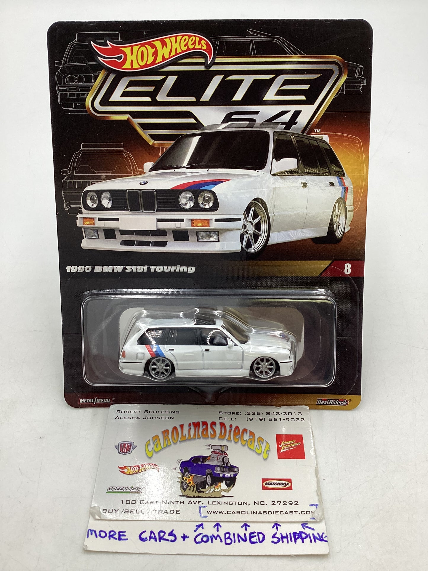 2024 Hot wheels Elite 64 1990 BMW 318i Touring