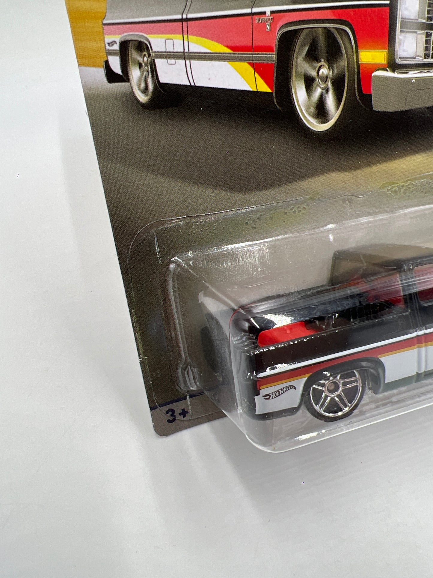 Hot Wheels Walmart Chevrolet Trucks 100 Years #2 83 Chevy Silverado Black