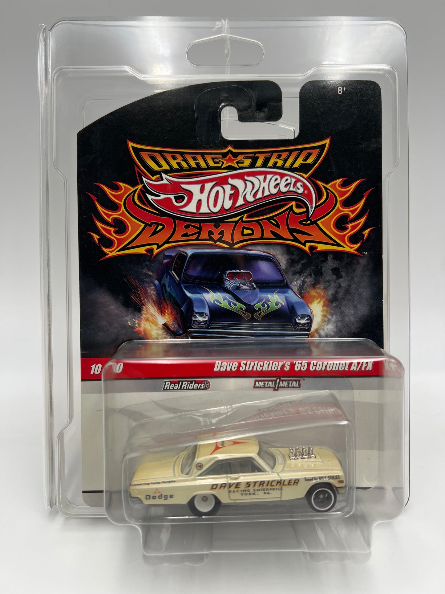 Hot Wheels Drag Strip Demons #10 Dave Stricklers 65 Coronet A/FX W/Protector 2