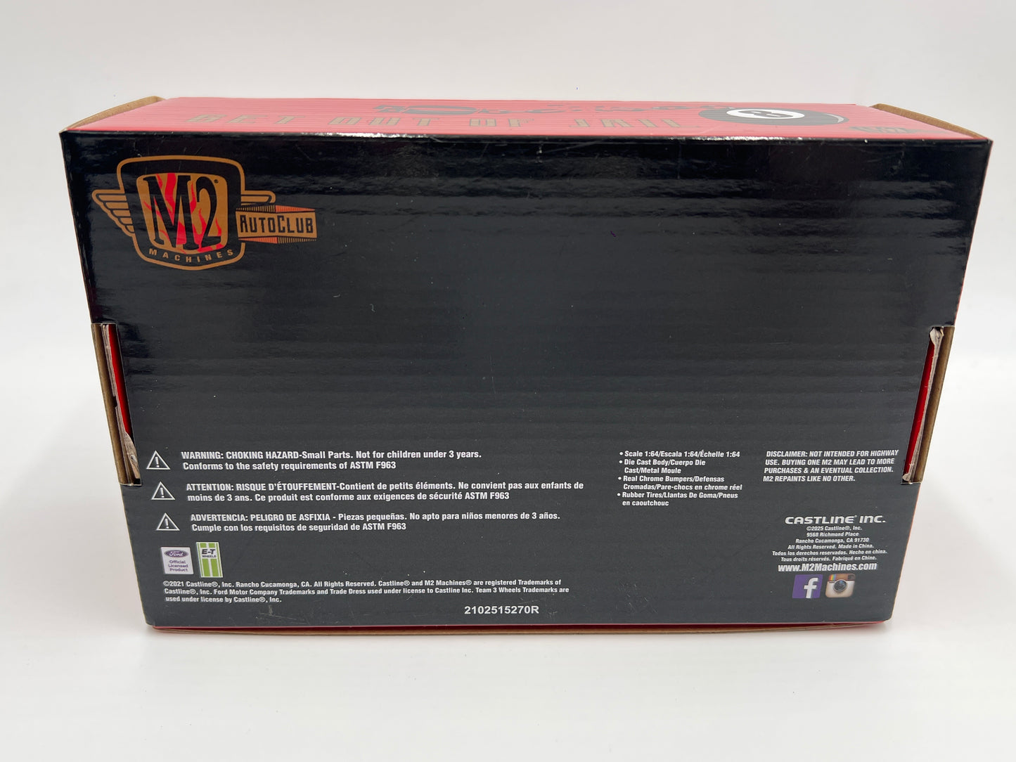 M2 Machines S59 Auto-Club Exclusive Box 22 1948 Ford Parcel Truck Red