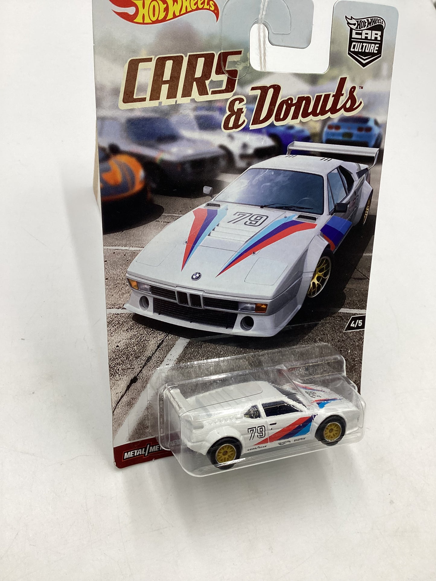 Hot wheels Cars & Donuts 4/5 BMW M1 Procar 245N