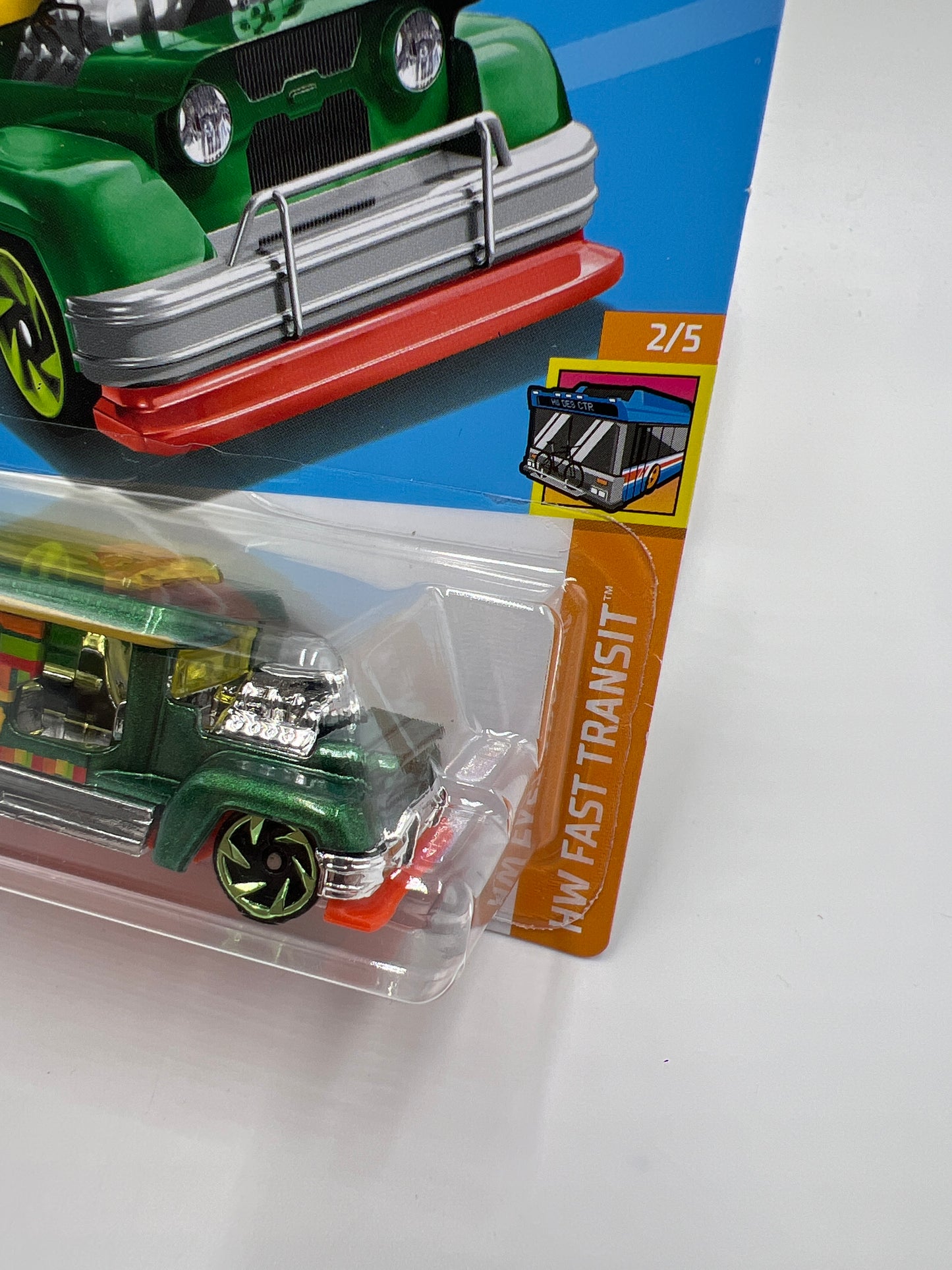 2024 Hot Wheels Fast Transit #30 Road Bandit Green VV2