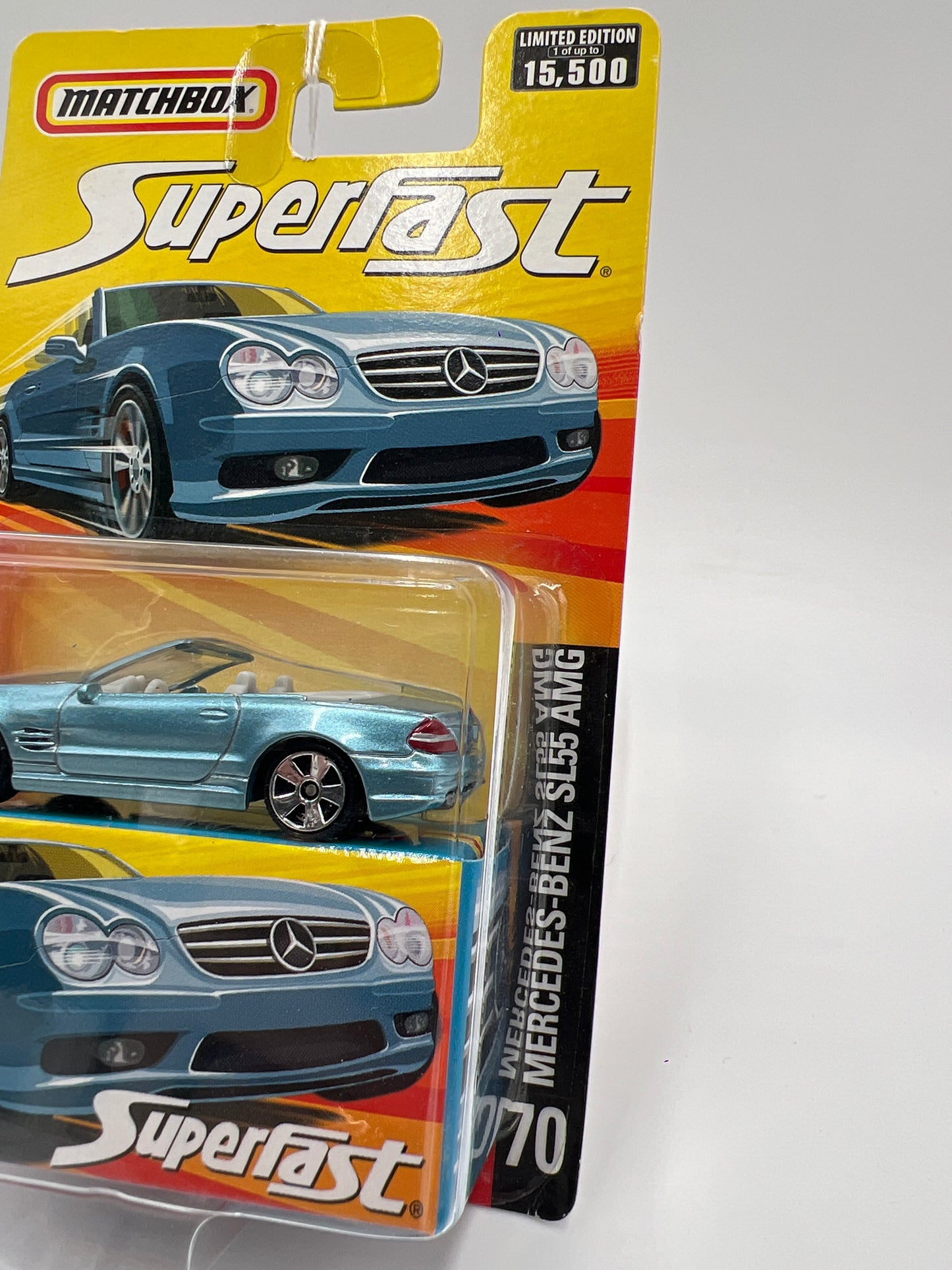 Matchbox Superfast #70 Mercedes-Benz SL55 AMG Light Blue