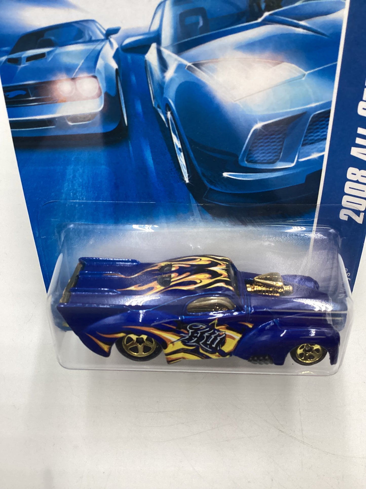 2008 Hot Wheels All Stars #61 41 Willy’s Blue AA3