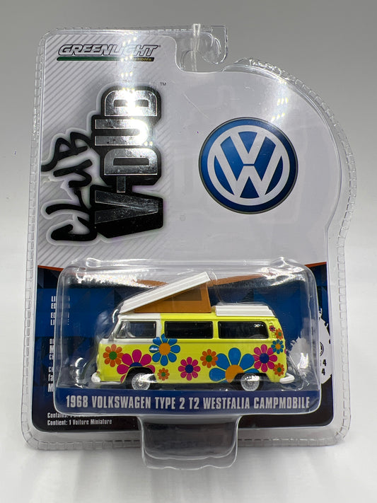 Greenlight Club V-Dub Series 4 1968 Volkswagen Type 2 T2 Westfalia Campmobile 179G