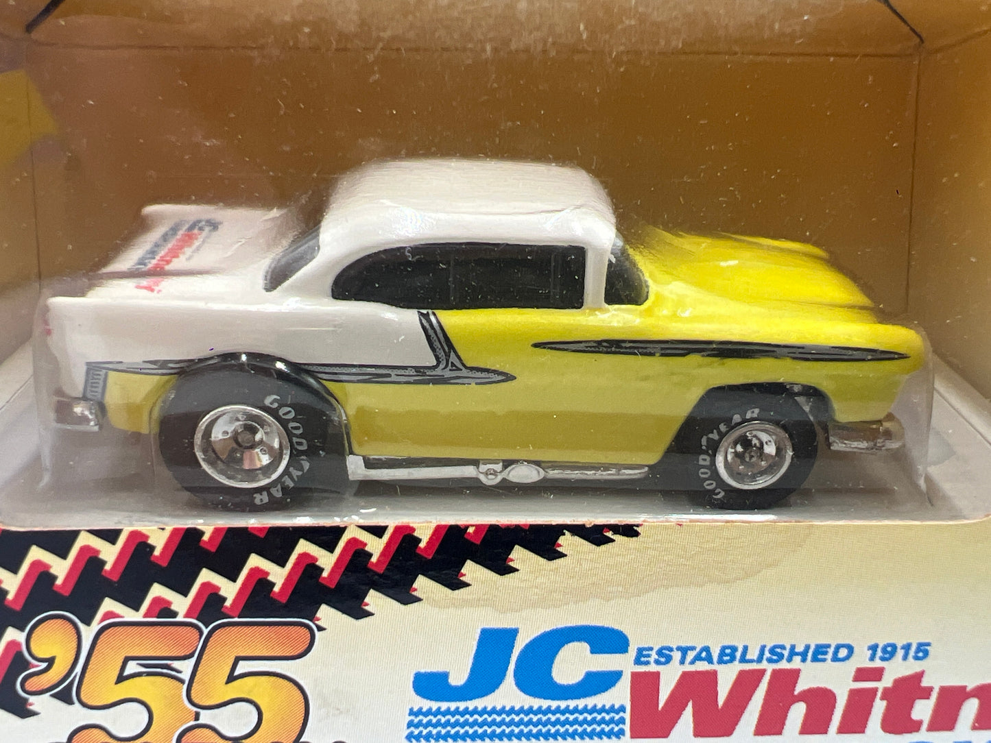 Hot Wheels Limited Edition JC Whitney Everything Automotive 55 Chevy Yellow