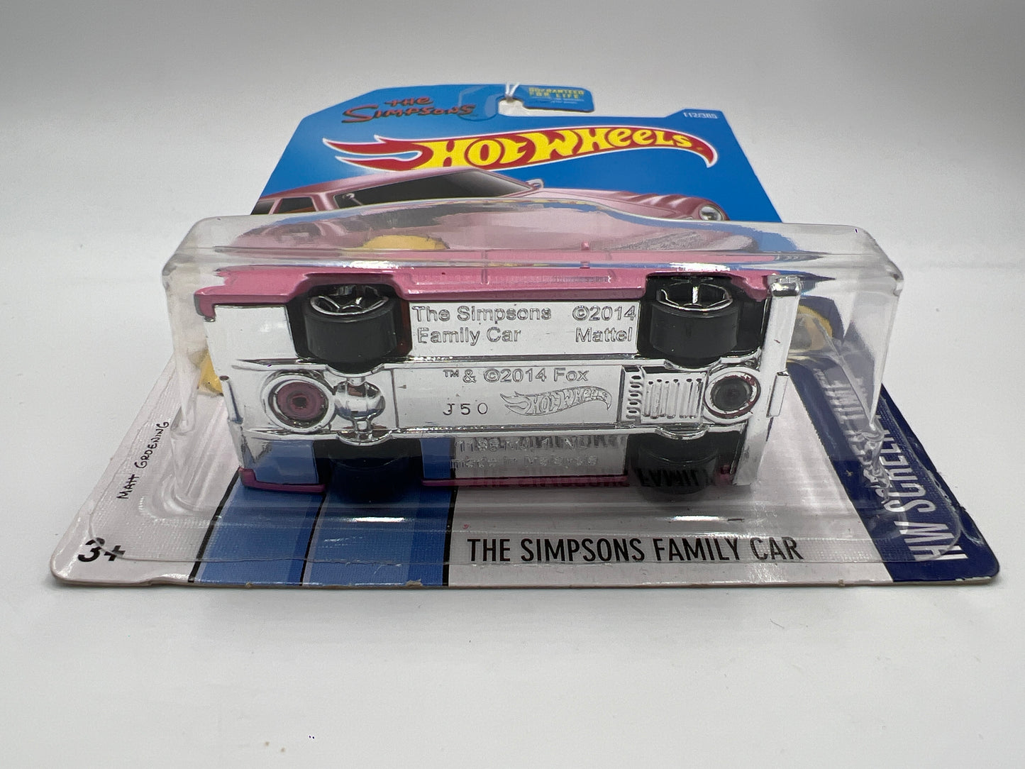 2017 Hot Wheels HW Screen Time #112 The Simpsons Family Car Pink 120B
