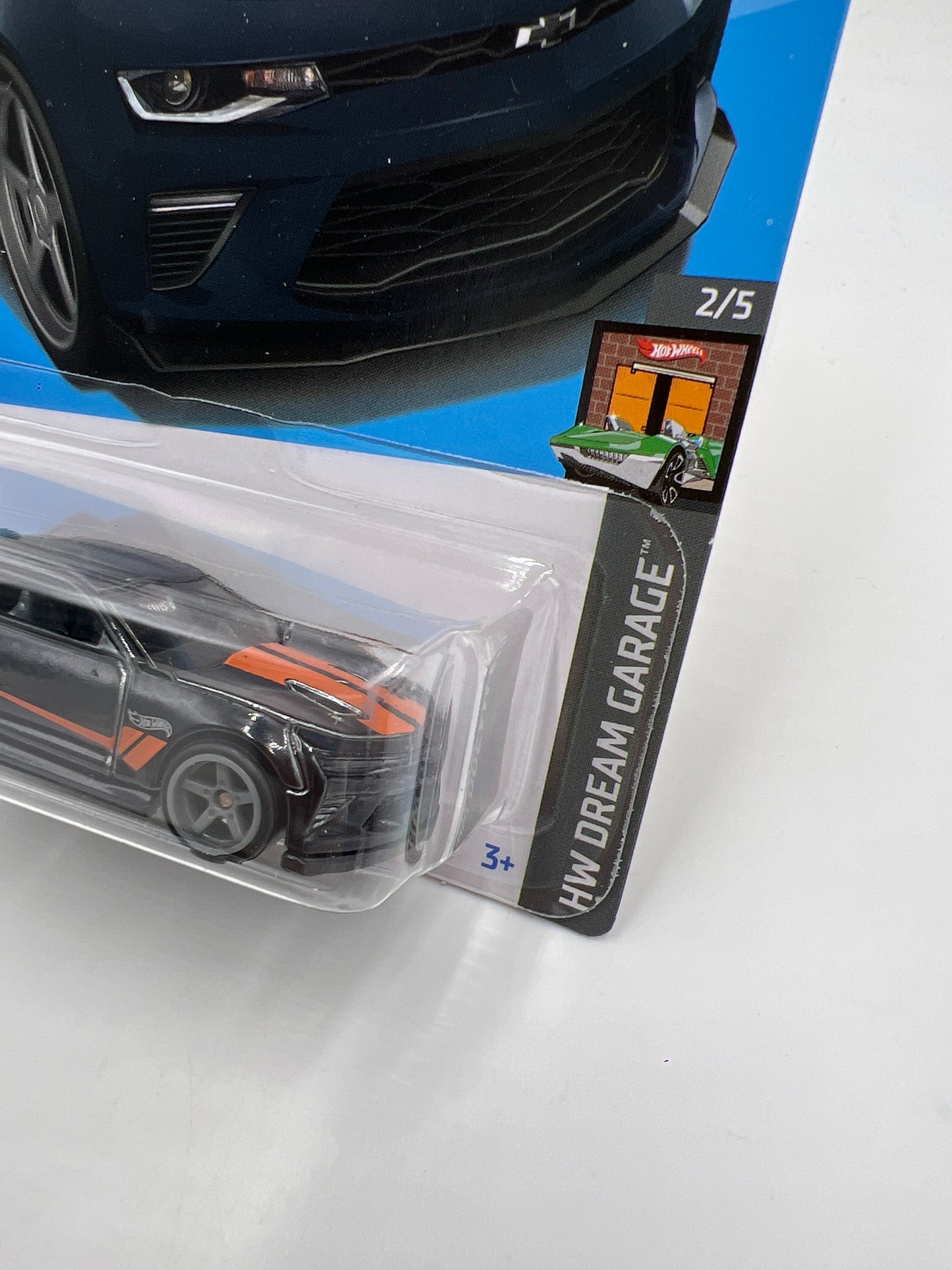 2024 Hot Wheels Super Treasure Hunt #32 18 Camaro SS Black W/Protector