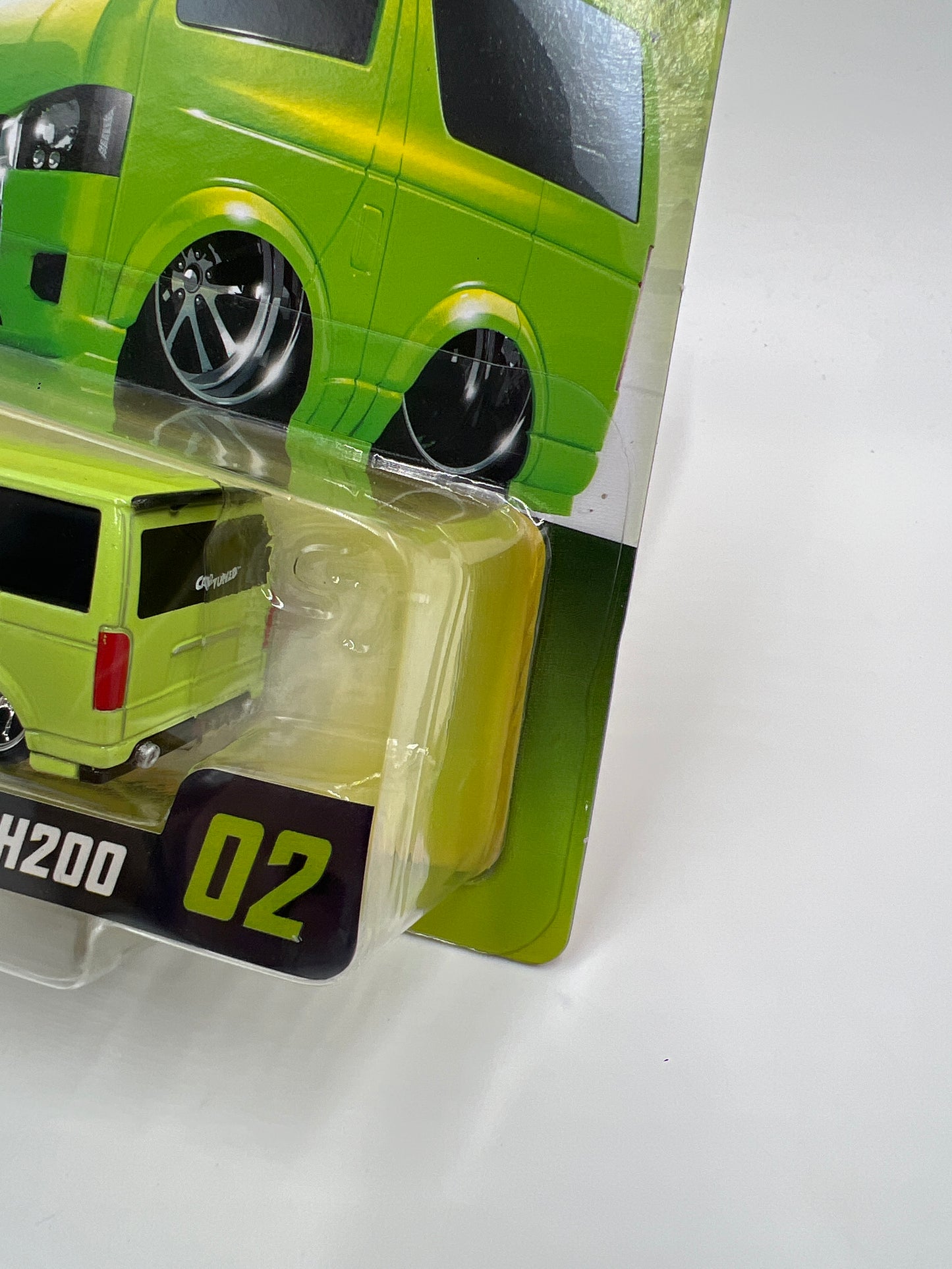 2025 MGA Car Tuned Series 6 #2 04 Toyota HiAce H200 Green 179B