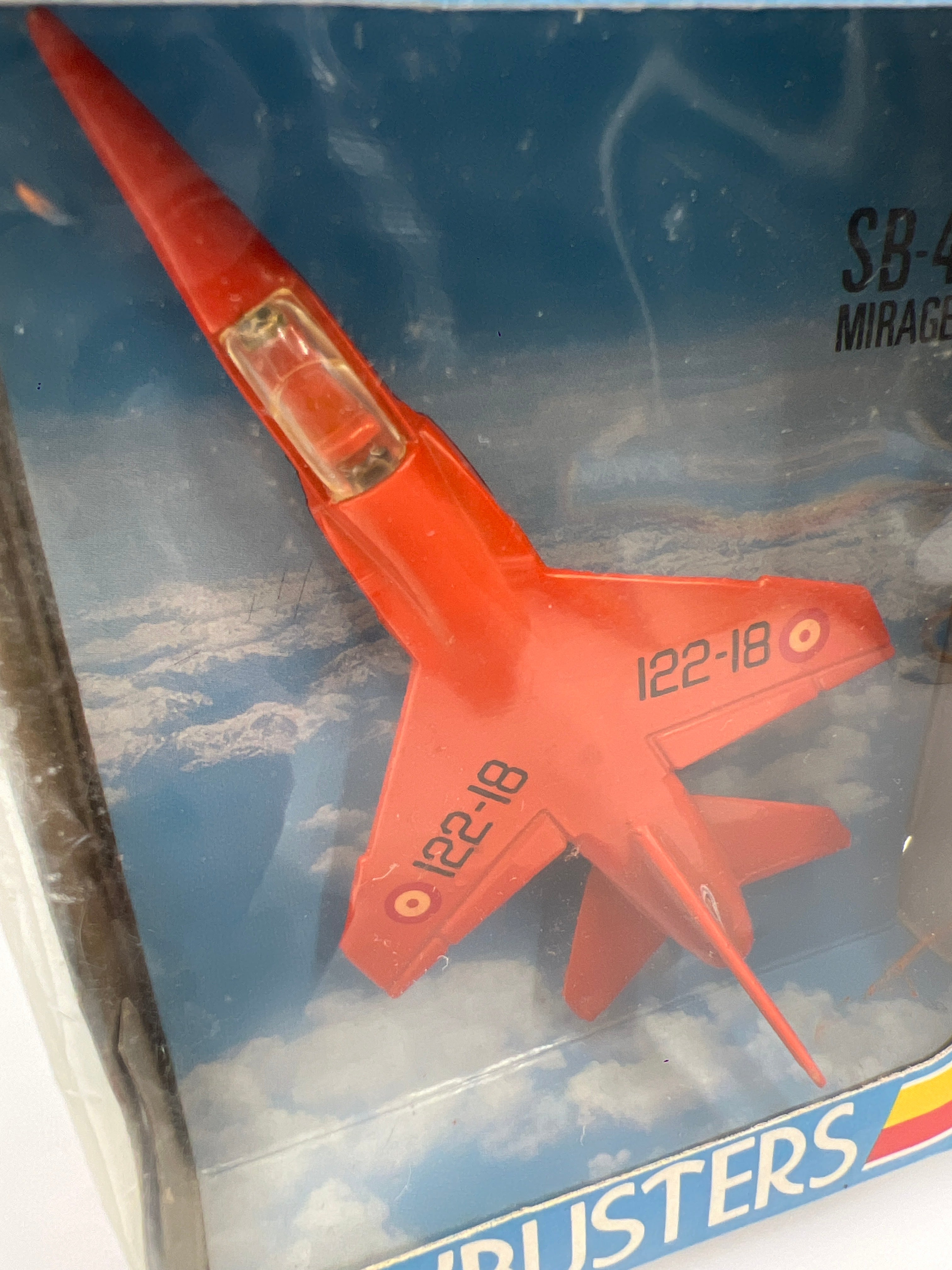 Matchbox Skybusters SB-4 Mirage F1 Orange – carolinasdiecast