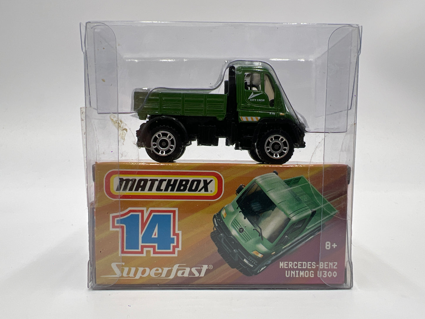 Matchbox Superfast #14 Mercedes-Benz Unimog U300 Green