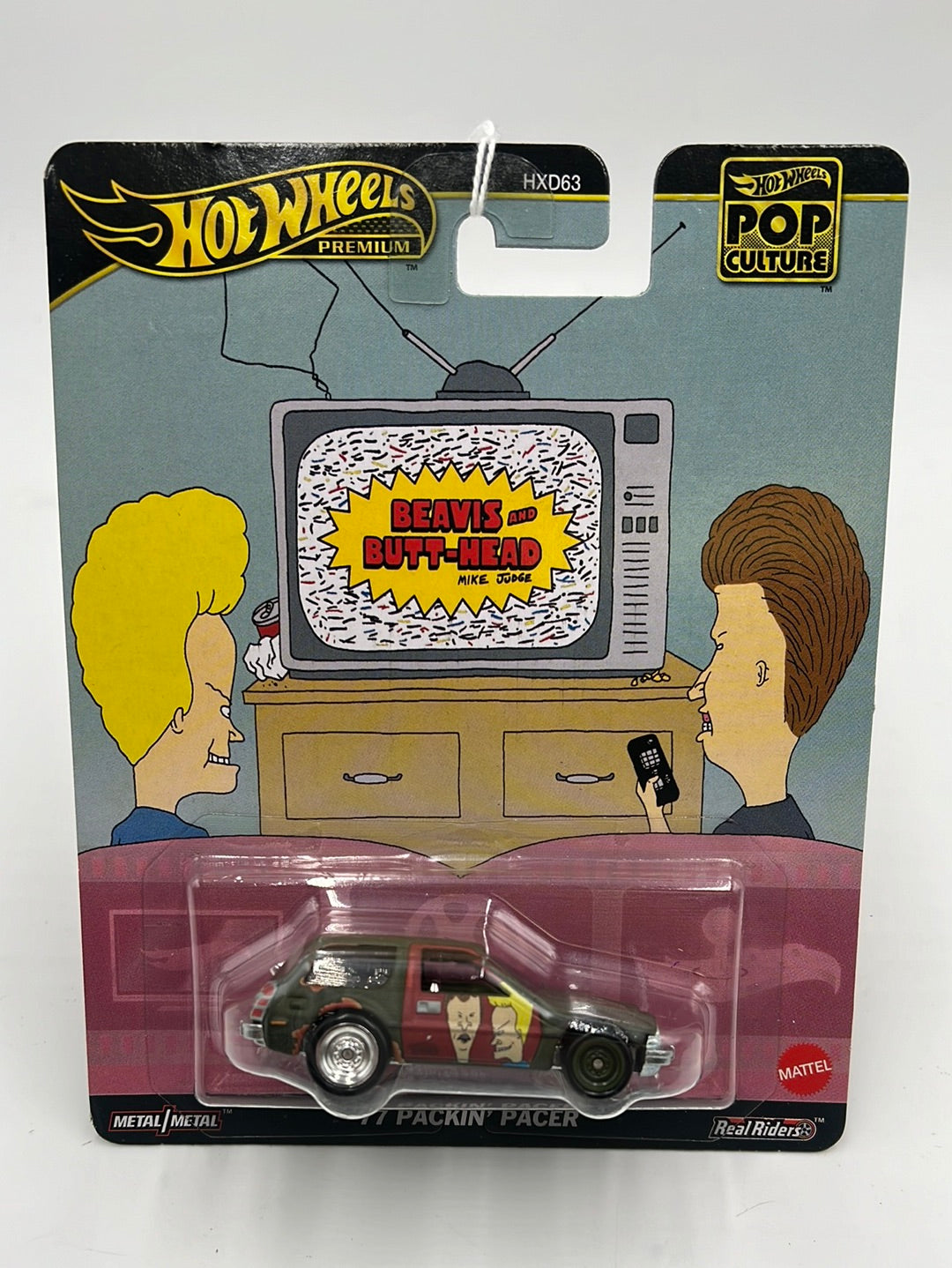 Hot Wheels Pop Culture 77 Packin Pacer Beavis and Butthead 245F