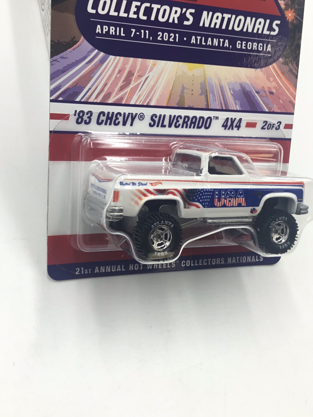 Hot wheels 21st annual collectors nationals 83 Silverado 4x4 1155/5500