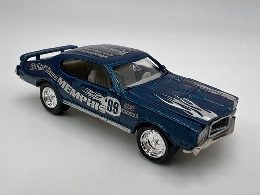 Johnny Lightning 1/64 CBs Diecast Museum 2nd Annual Convention 1/575 1970 Buick GSX Blue Loose