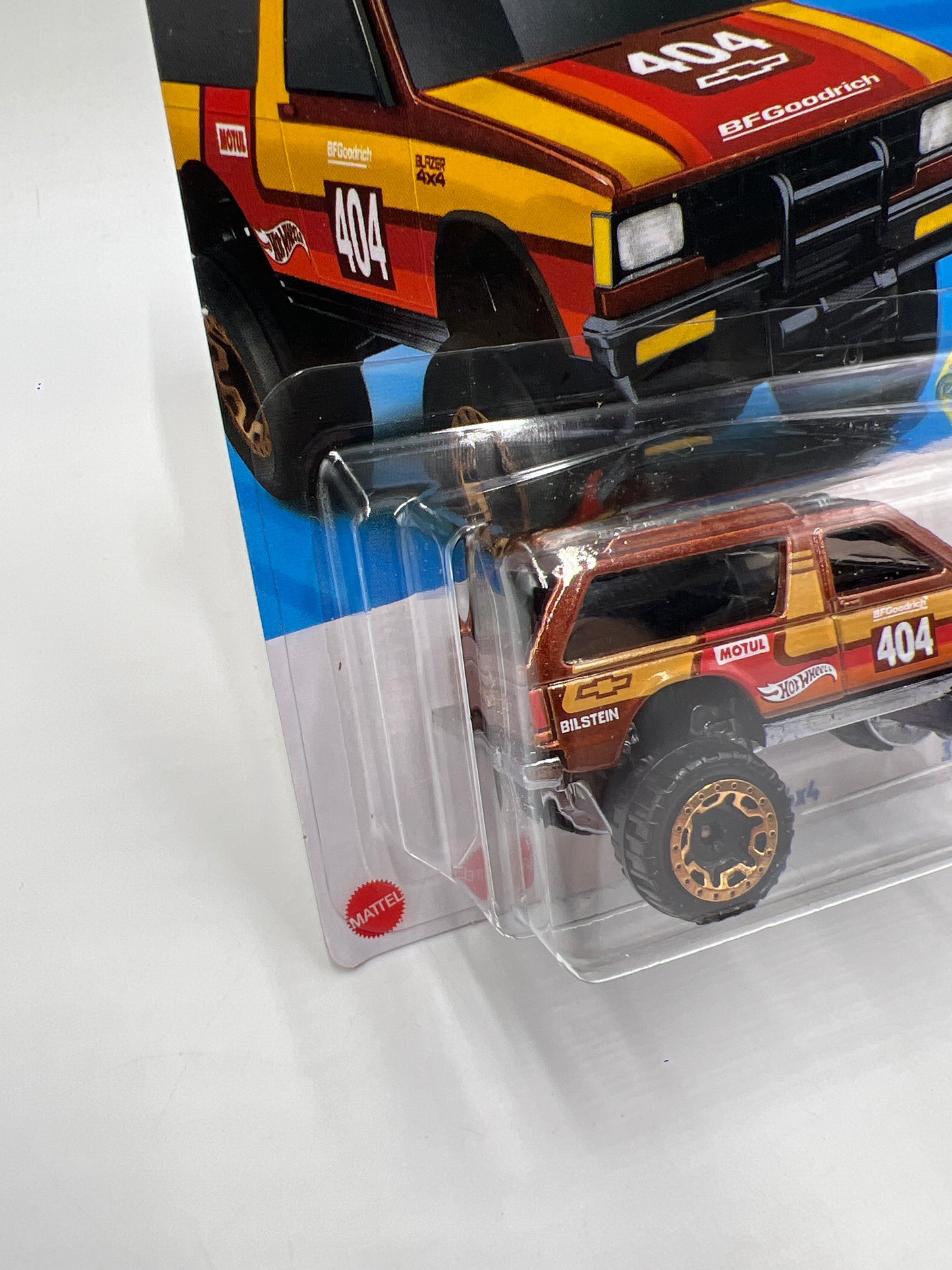 2025 Hot Wheels P Case Dirt #81 Chevy Blazer 4x4 Brown 15F