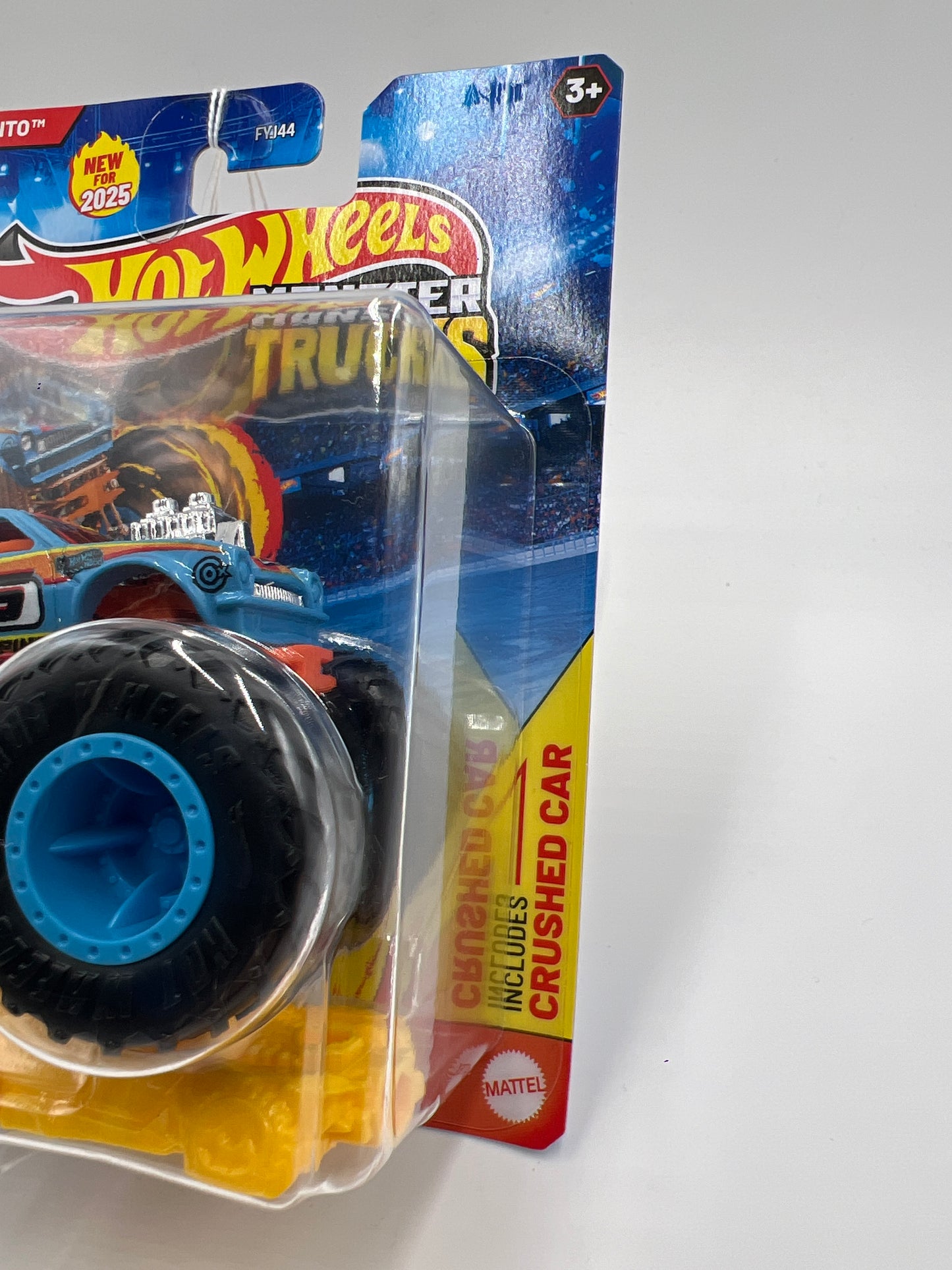 2025 Hot Wheels Monster Trucks Freestyle Wreckers #3 Poison Pinto 127D