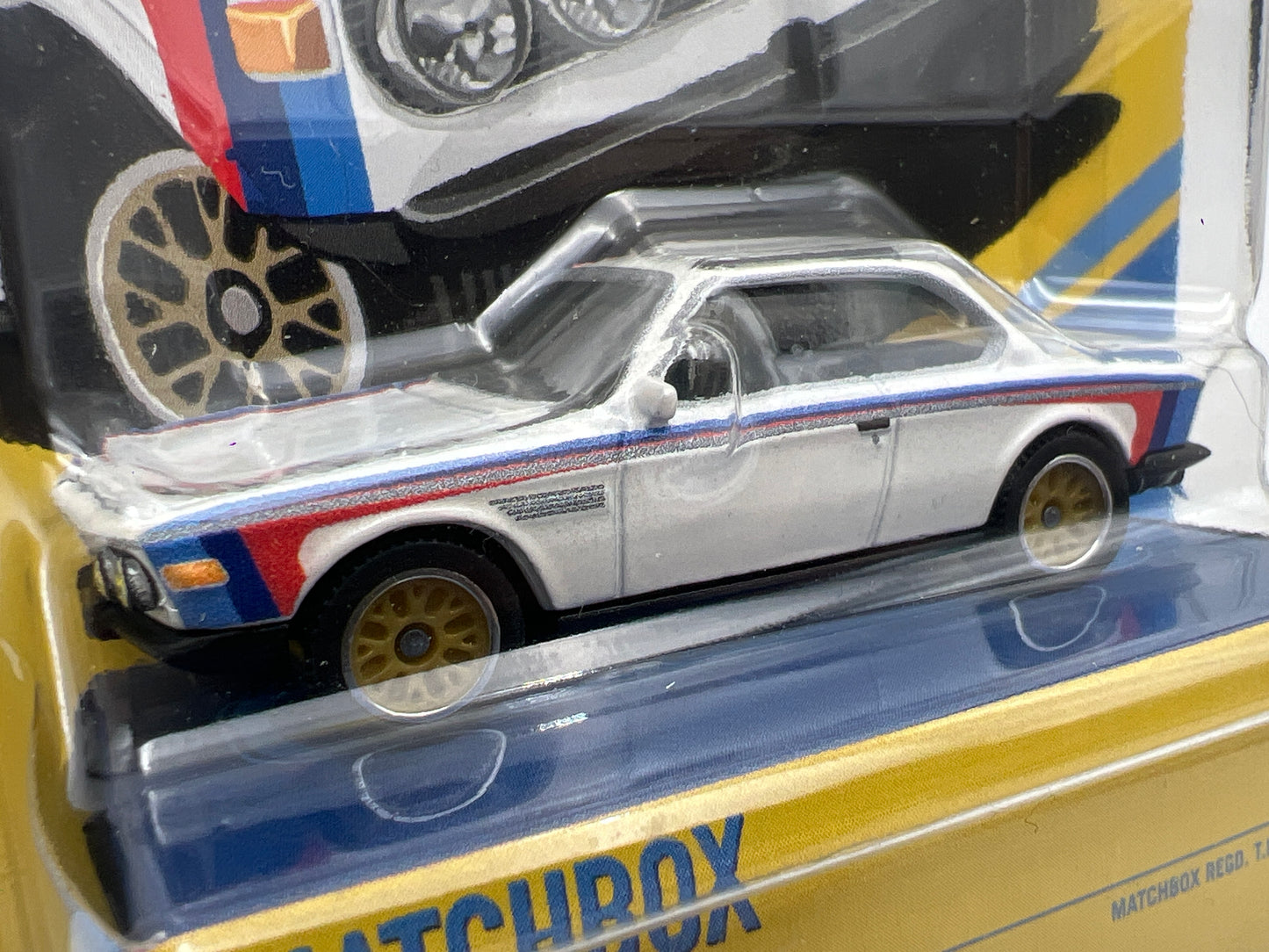 Matchbox Collectors #12 1973 BMW CSL 3.0 White 171C