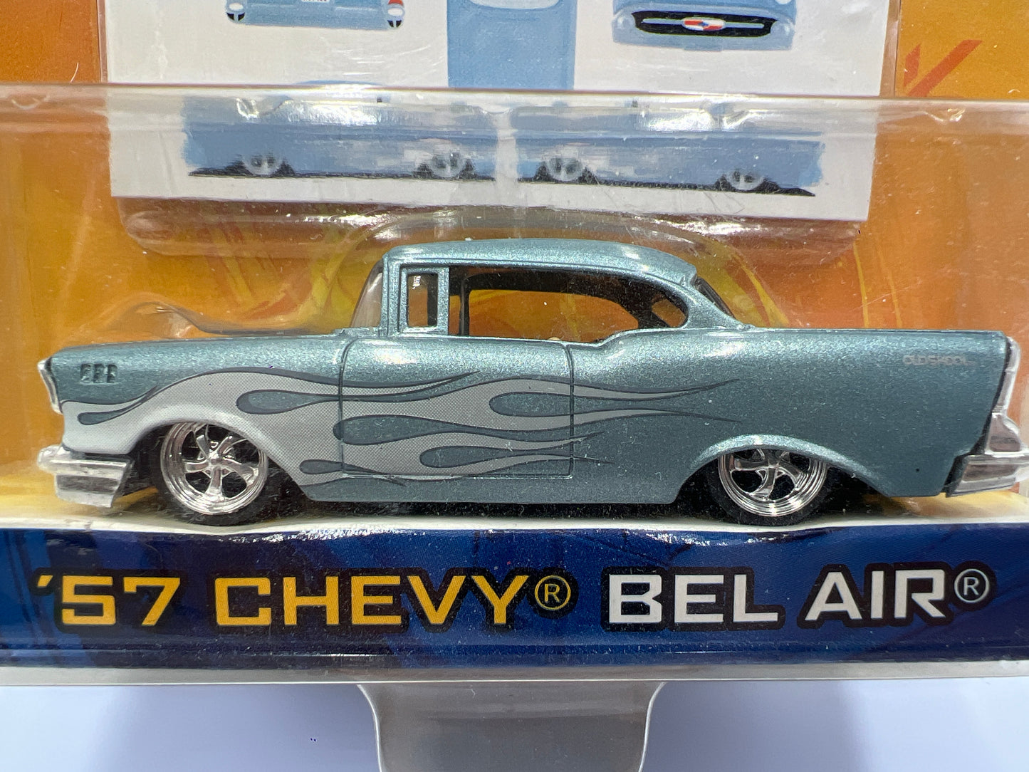 Jada Dub City #86 57 Chevy Bel Air Light Blue 184E
