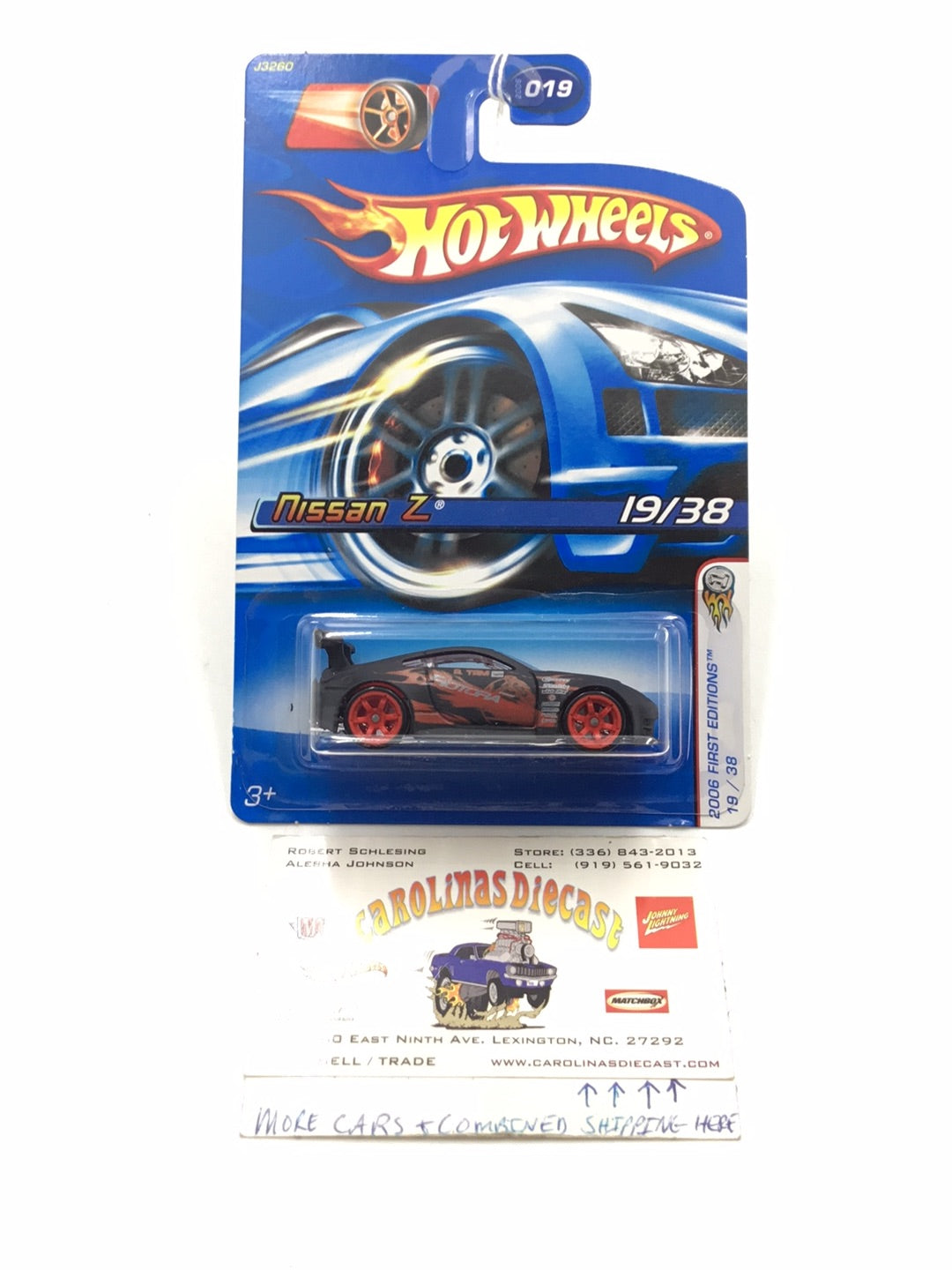 2006 Hot Wheels #19 Nissan Z 2006 first edition 80D